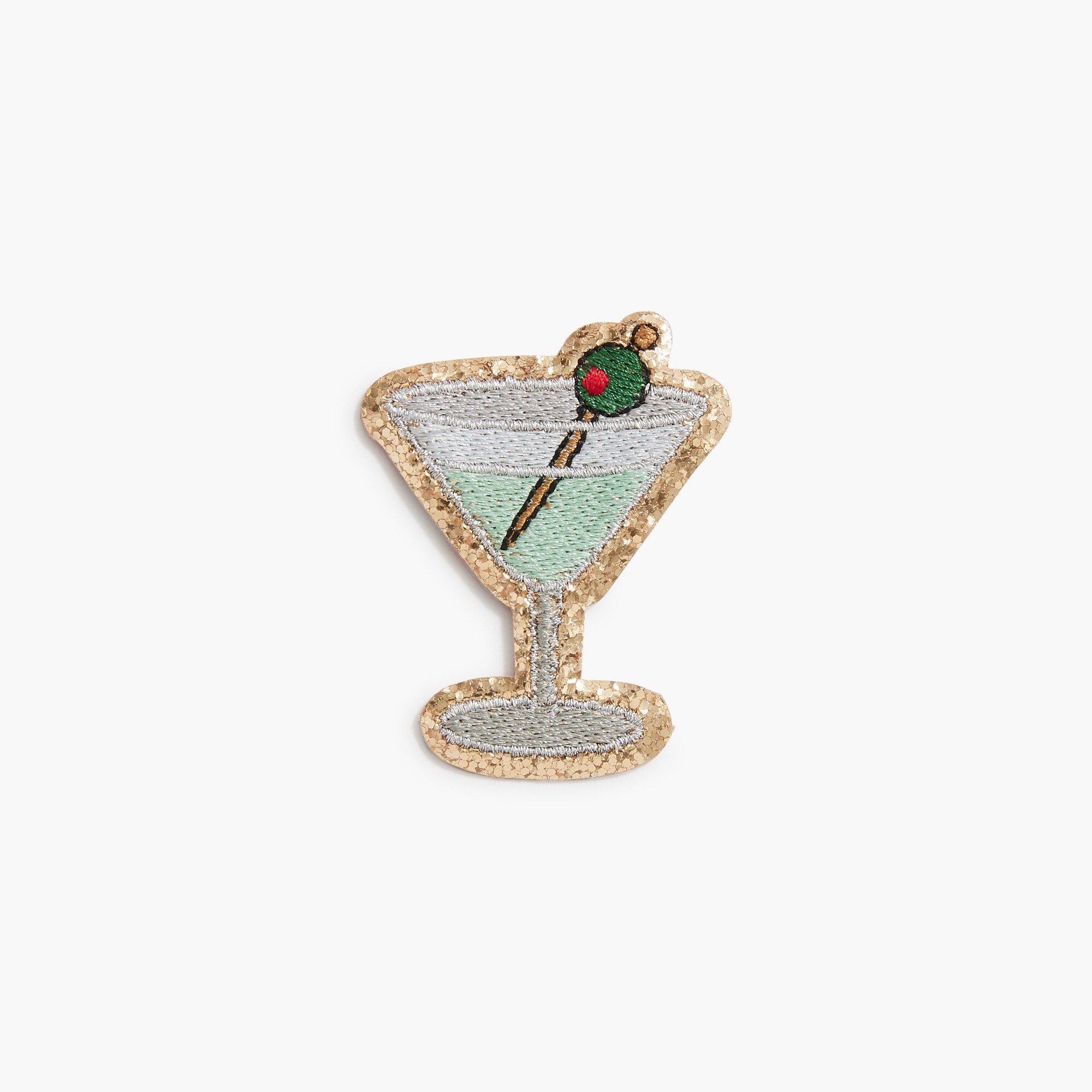 Martini sticker patch