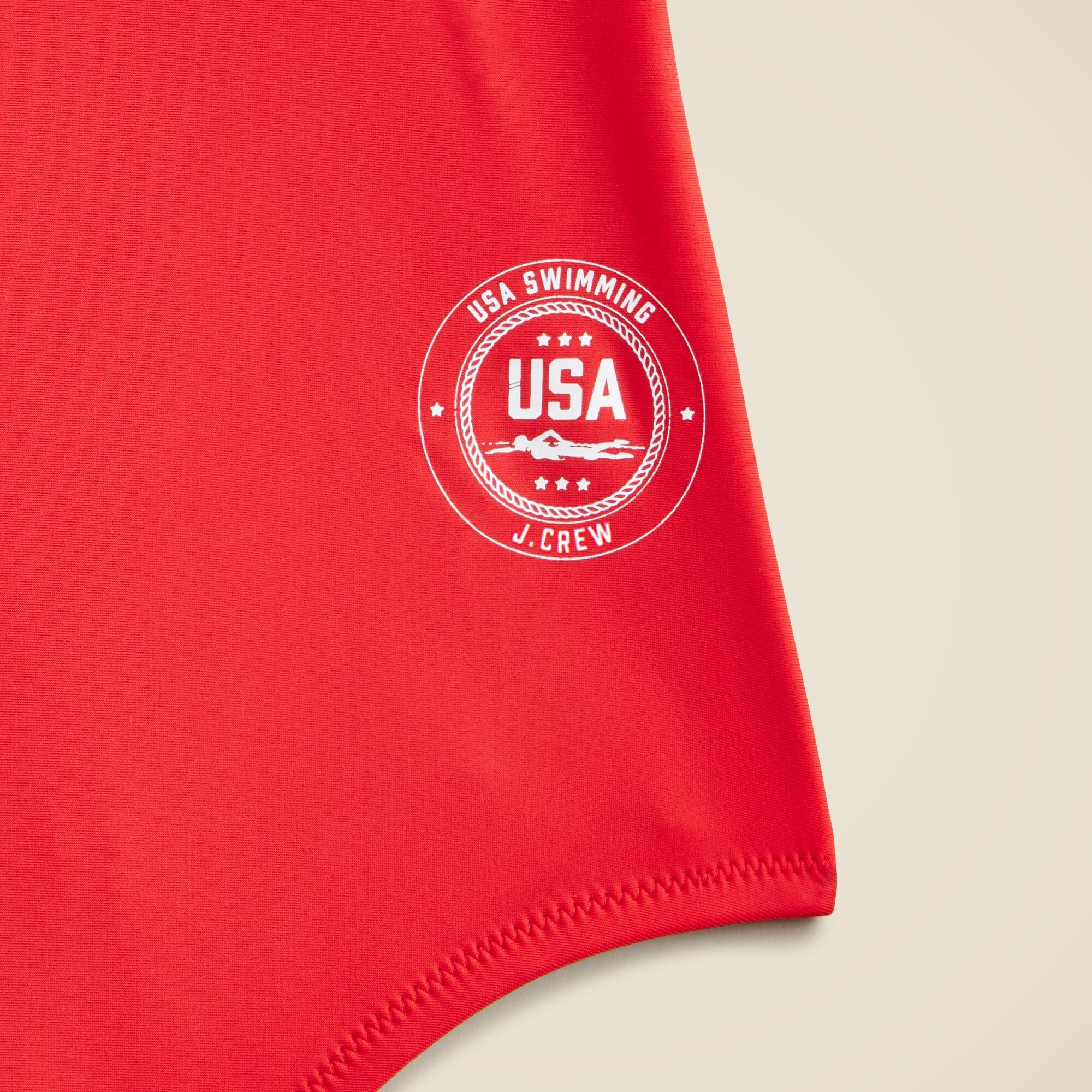 Limited-edition USA Swimming® X J.Crew heritage one-piece swimsuit