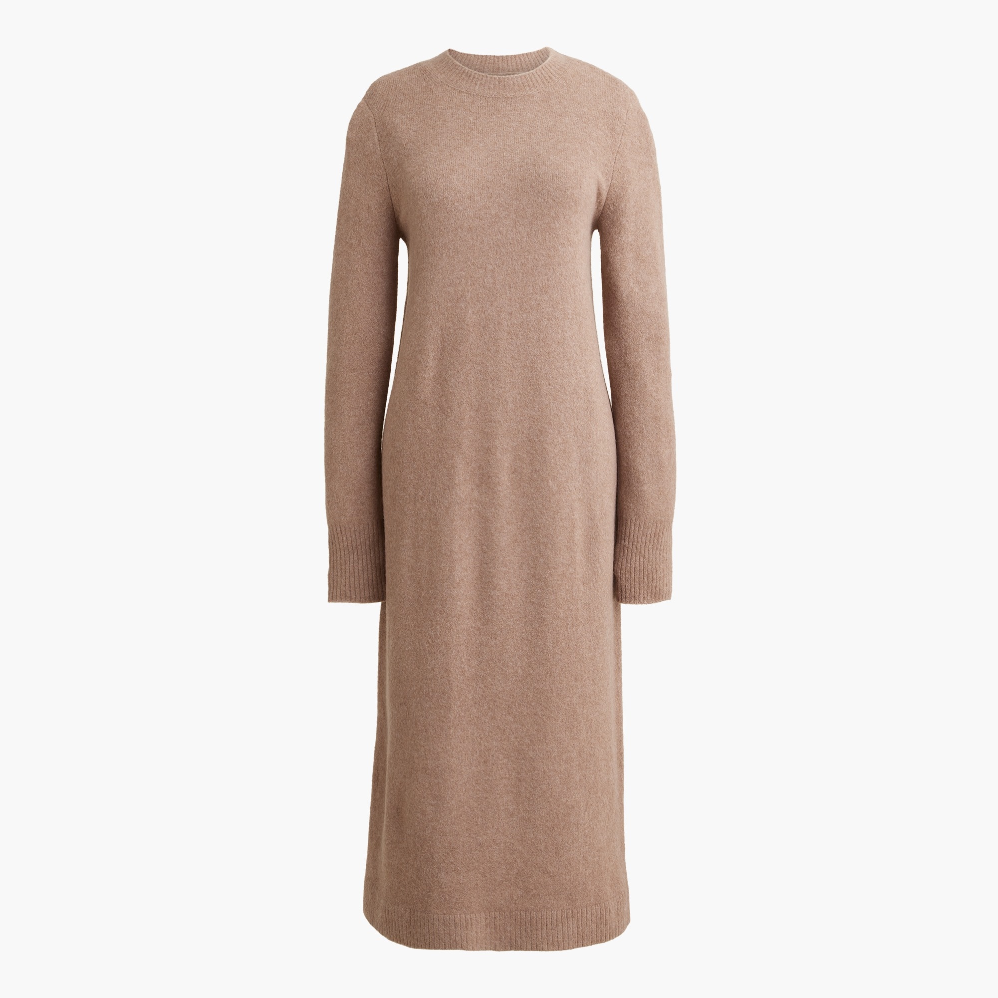 Midi sweater-dress in extra-soft yarn