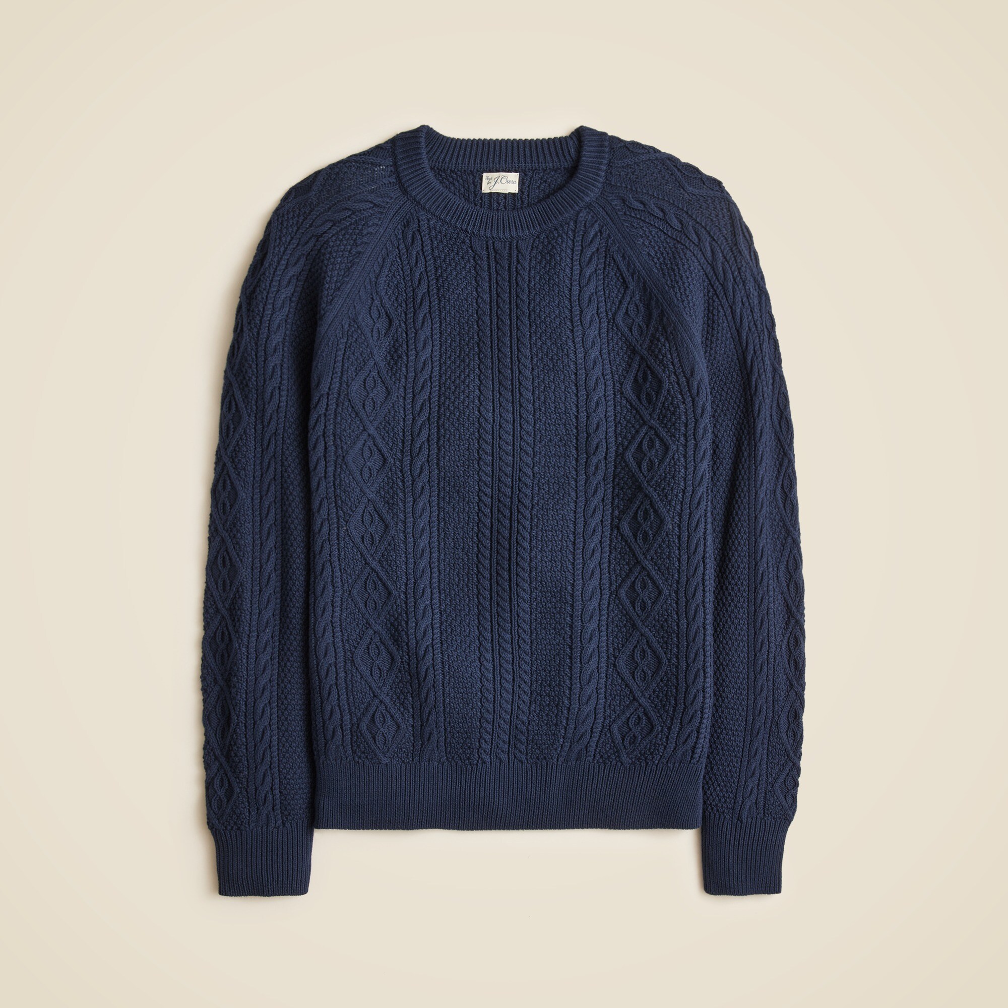 Cotton cable-knit sweater