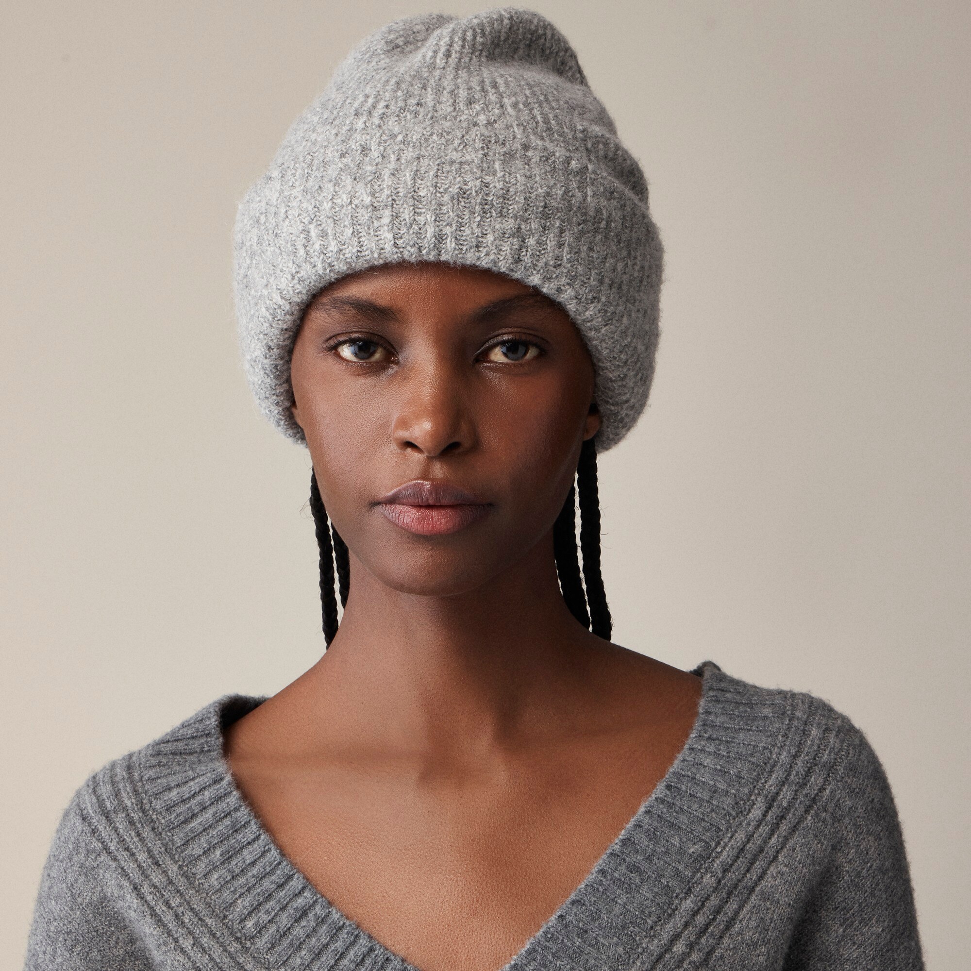 Marled beanie in Supersoft yarn