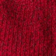 Ribbed pom-pom beanie in Supersoft yarn BURGUNDY CARDINAL