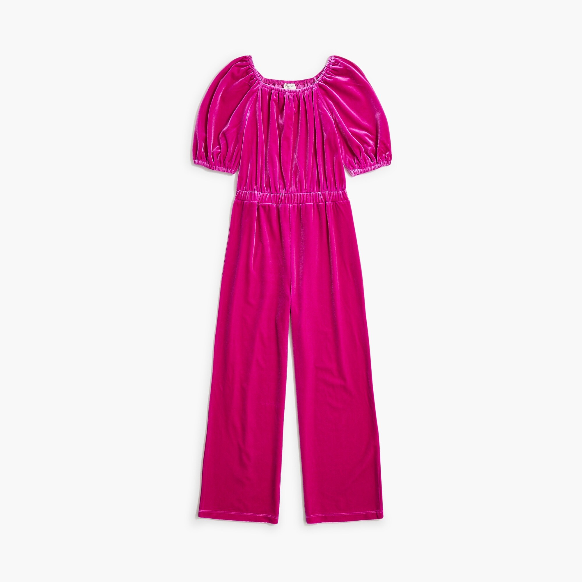 Girls' Velvet Jumpsuit For Girls | Factory