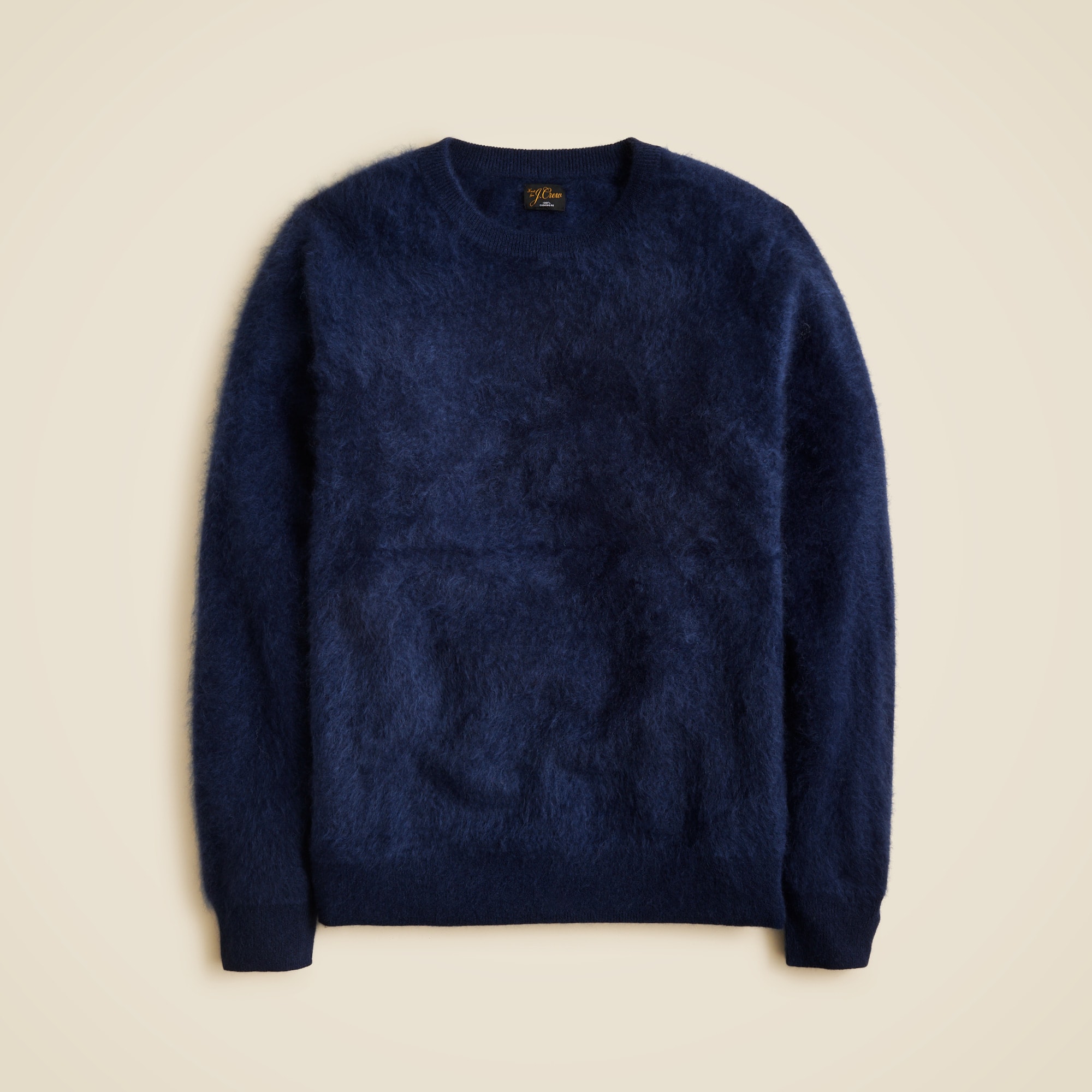Brushed Cashmere Crewneck Sweater For Men | J.Crew