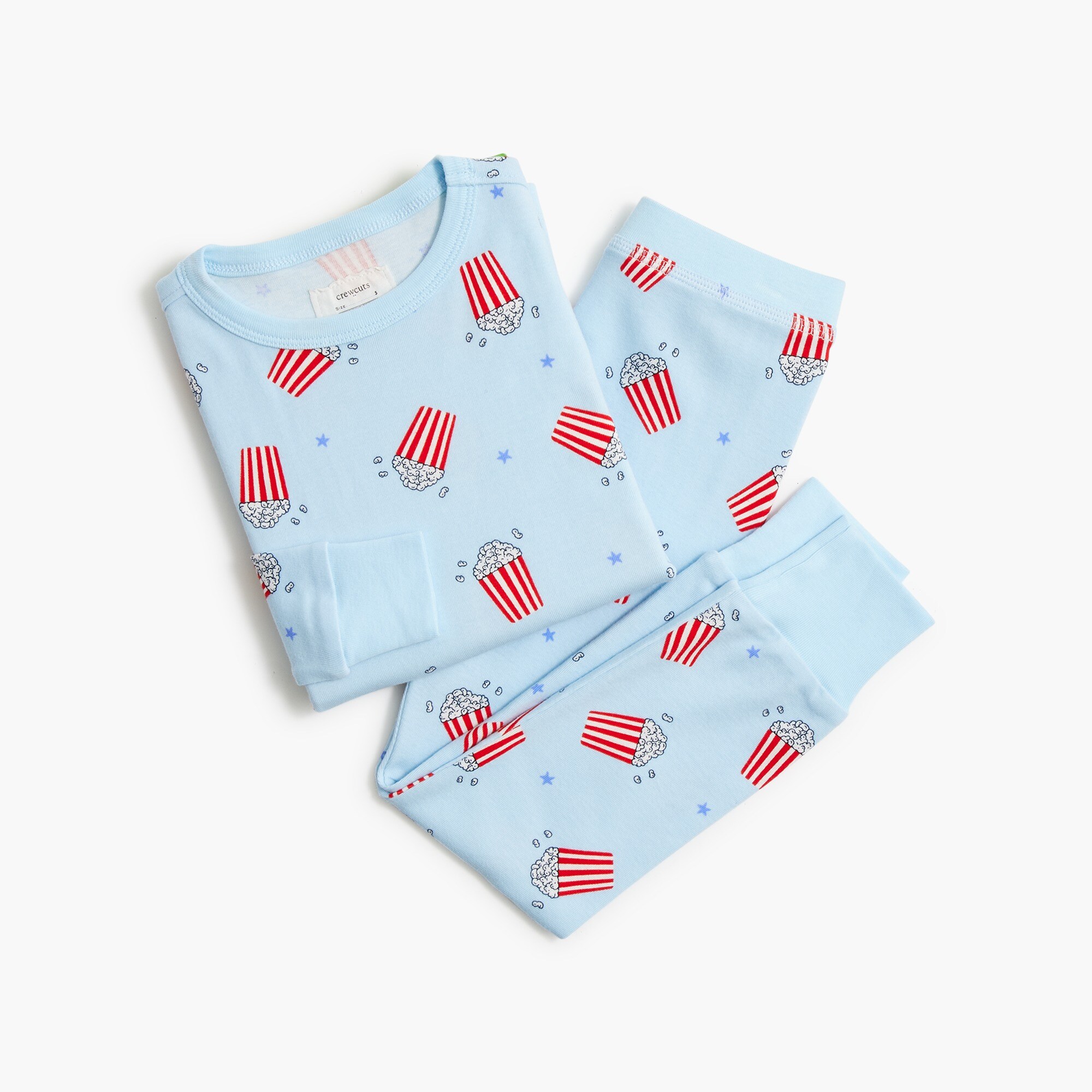 Kids' popcorn pajama set