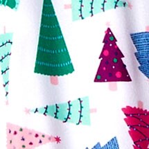 Girls' candy cane hearts pajama pant DRIED LAVENDER MULTI 