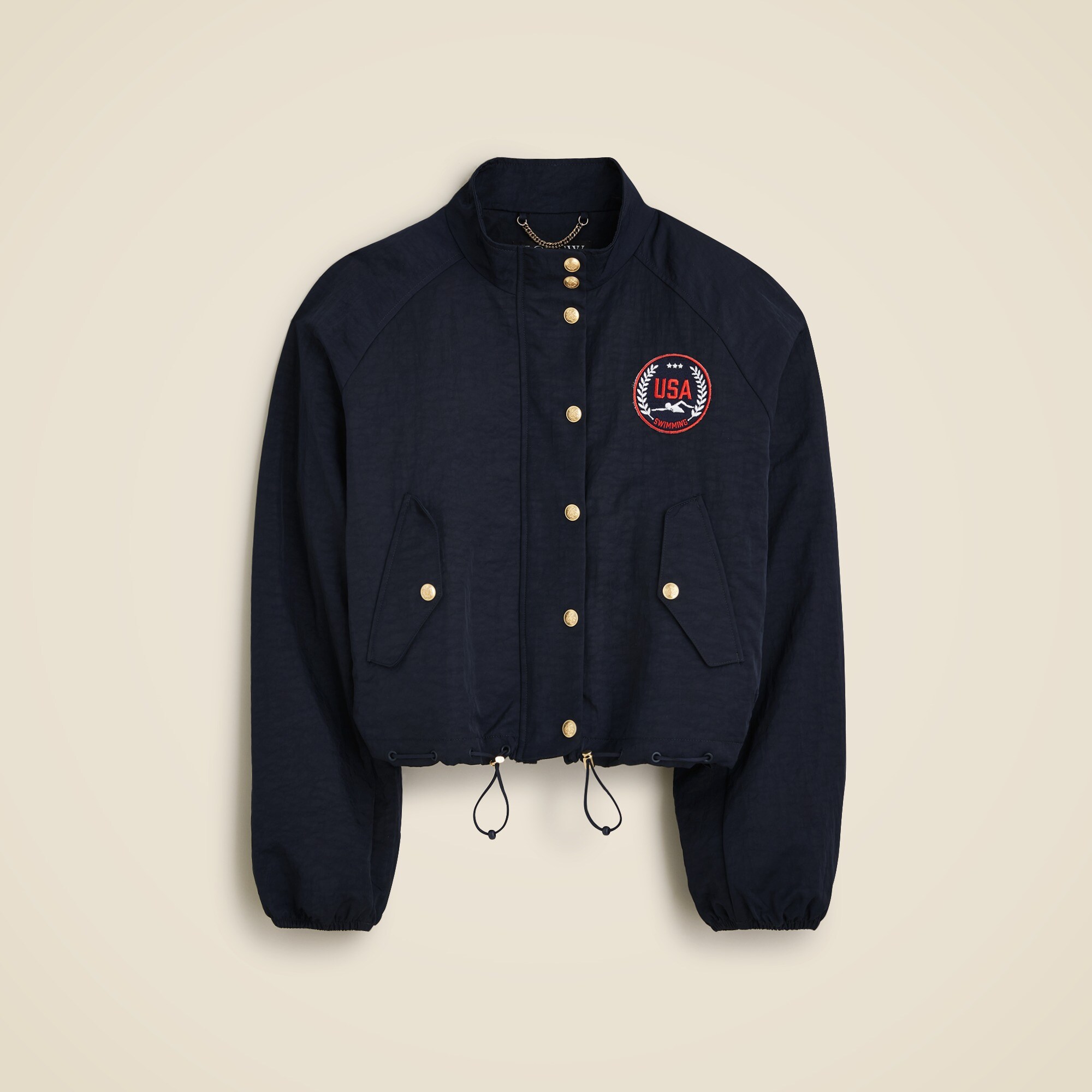 Limited-edition USA Swimming® X J.Crew bomber jacket