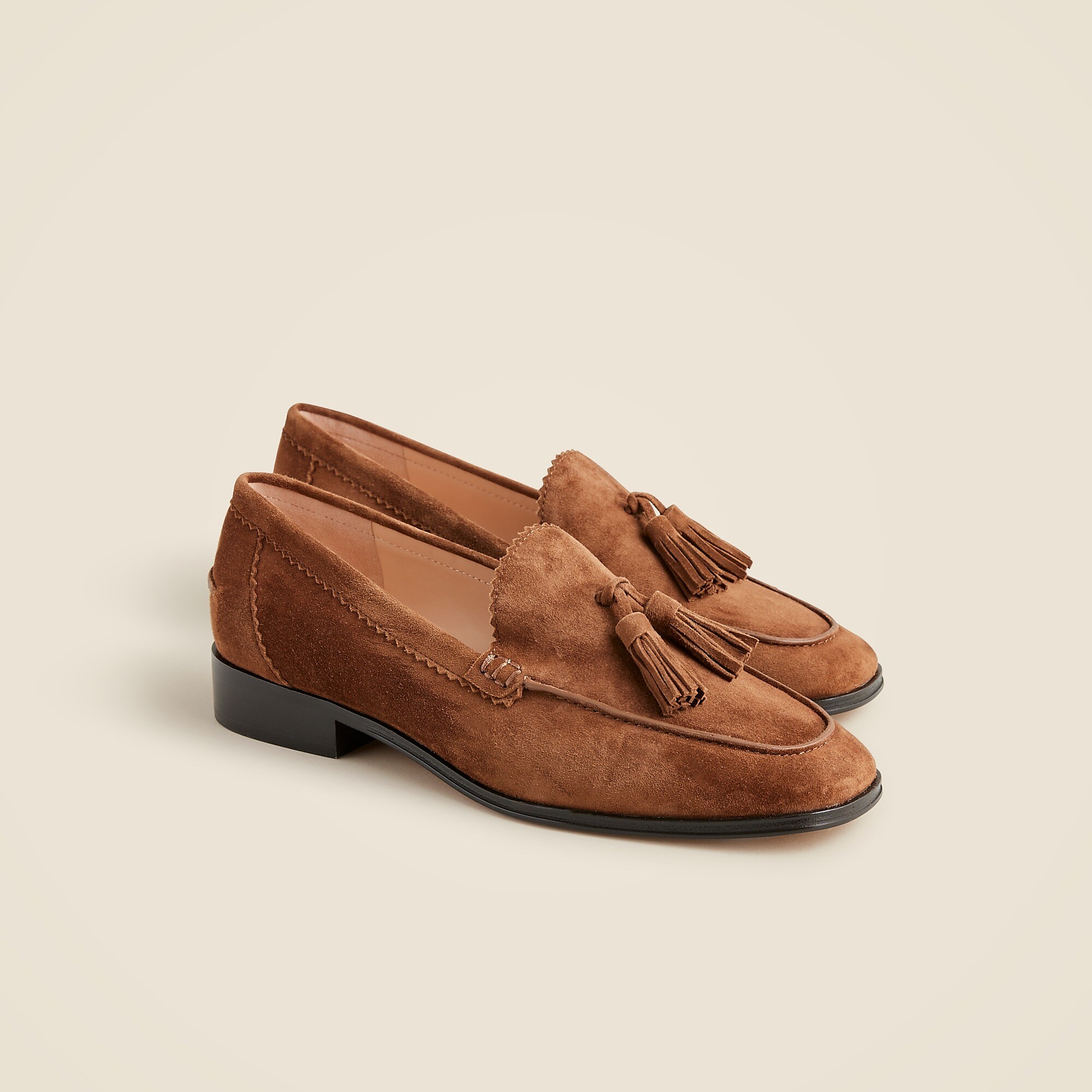 Maison tassel loafers in suede