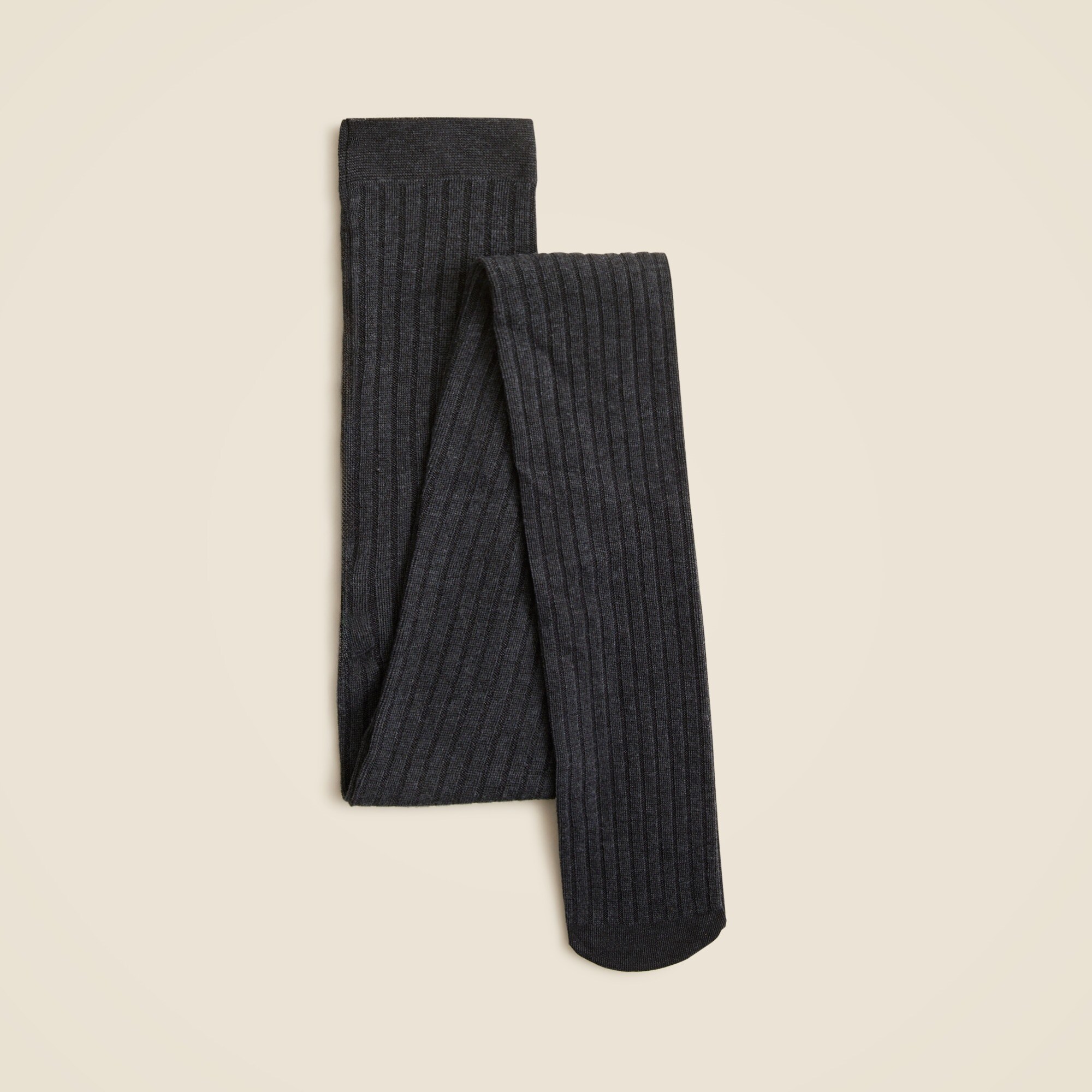 Ribbed tights