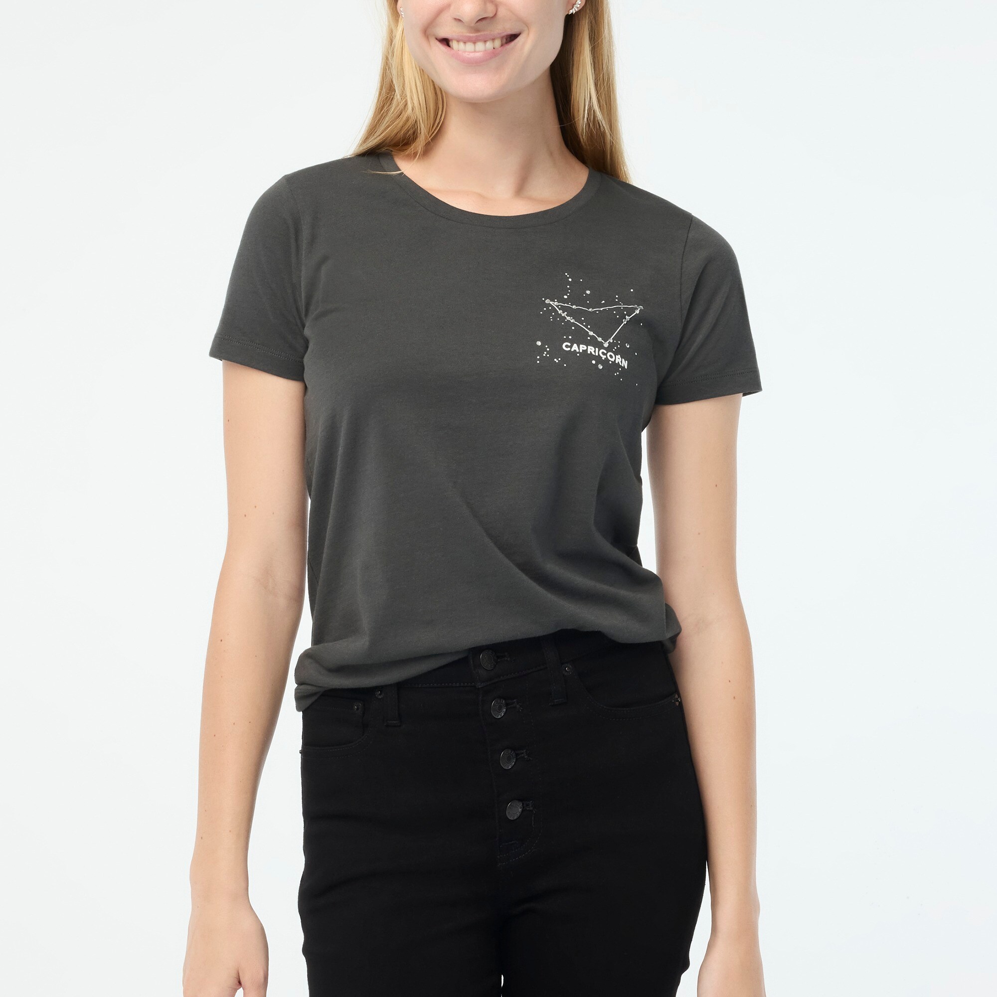 Capricorn zodiac graphic tee