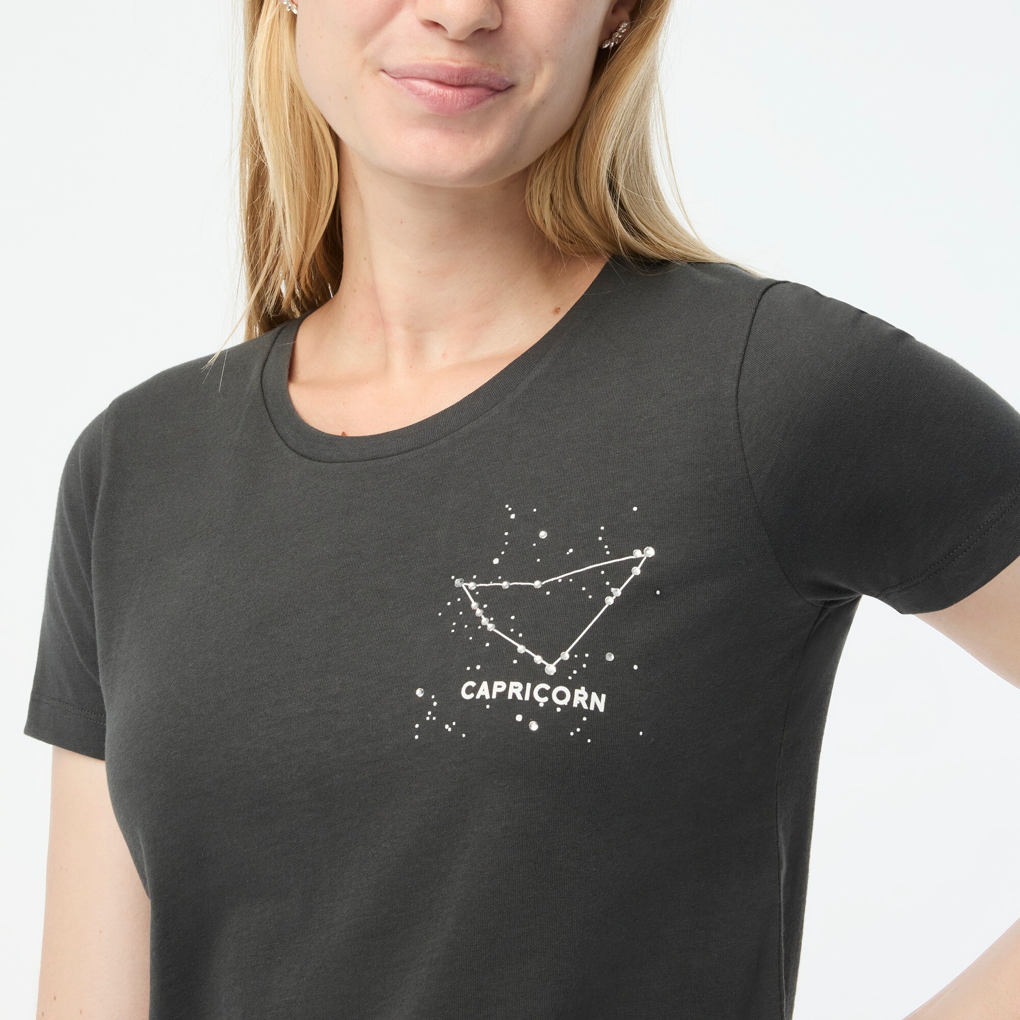 Capricorn zodiac graphic tee