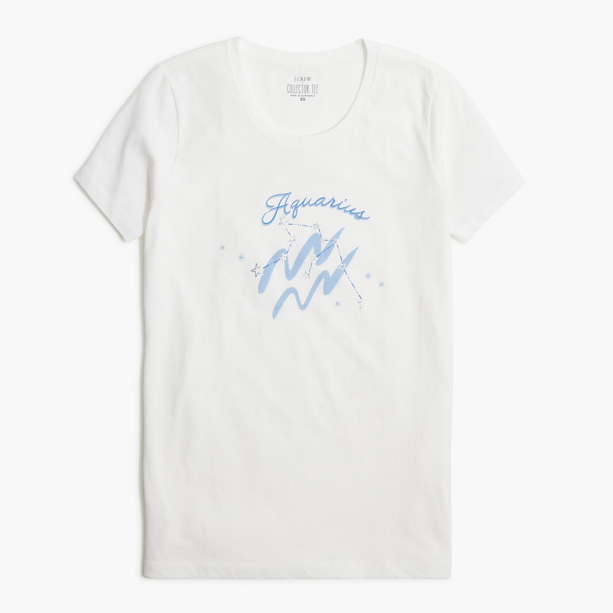 Aquarius zodiac graphic tee