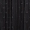 Pleated flock-dot puff-sleeve dress BLACK PLEATED TULLE DOT factory: pleated flock-dot puff-sleeve dress for women