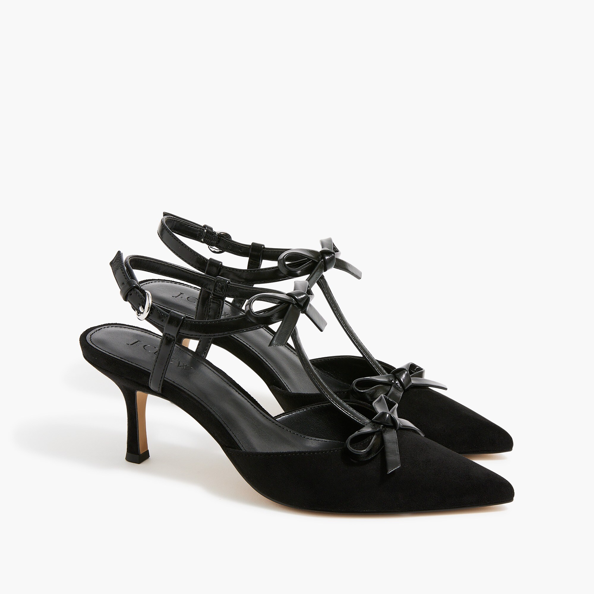 double-bow heels for women