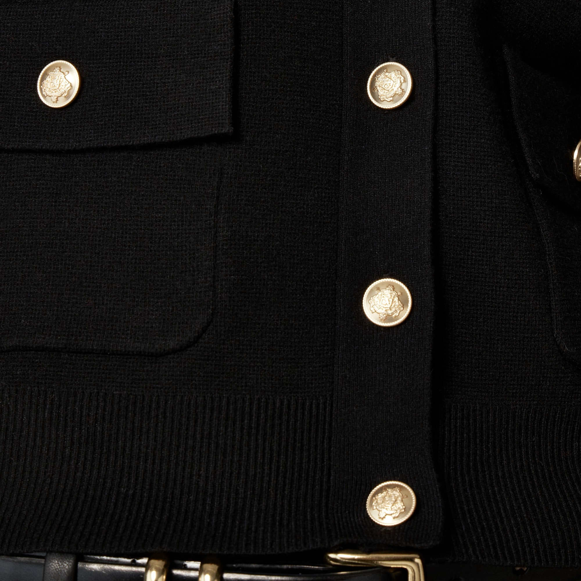 Patch-pocket cardigan - image 4