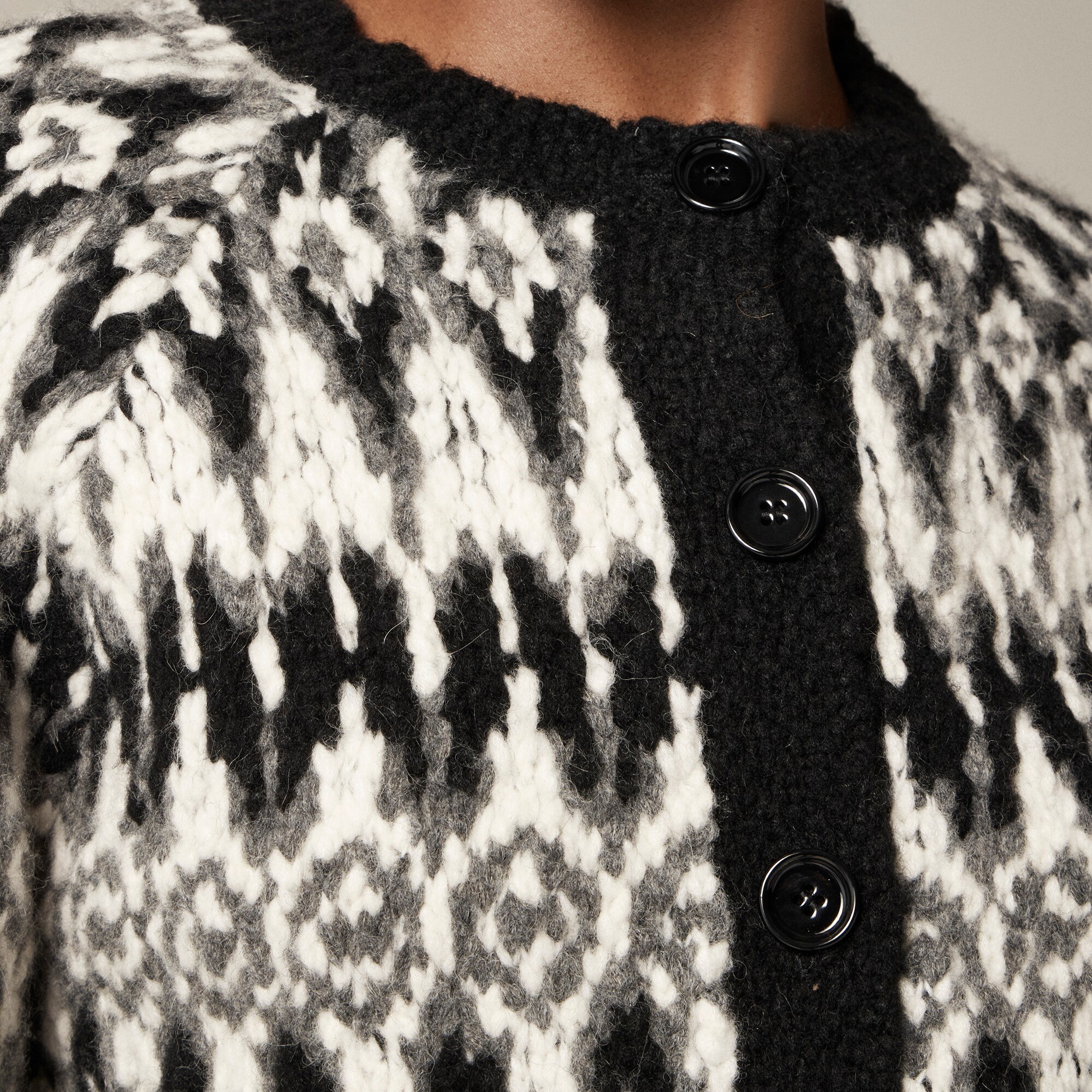 MARK & LONA Queen's Zebra Crew ニット MARK & LONA Queen's Zebra Crew ニット MARK & LONA Queen's Zebra