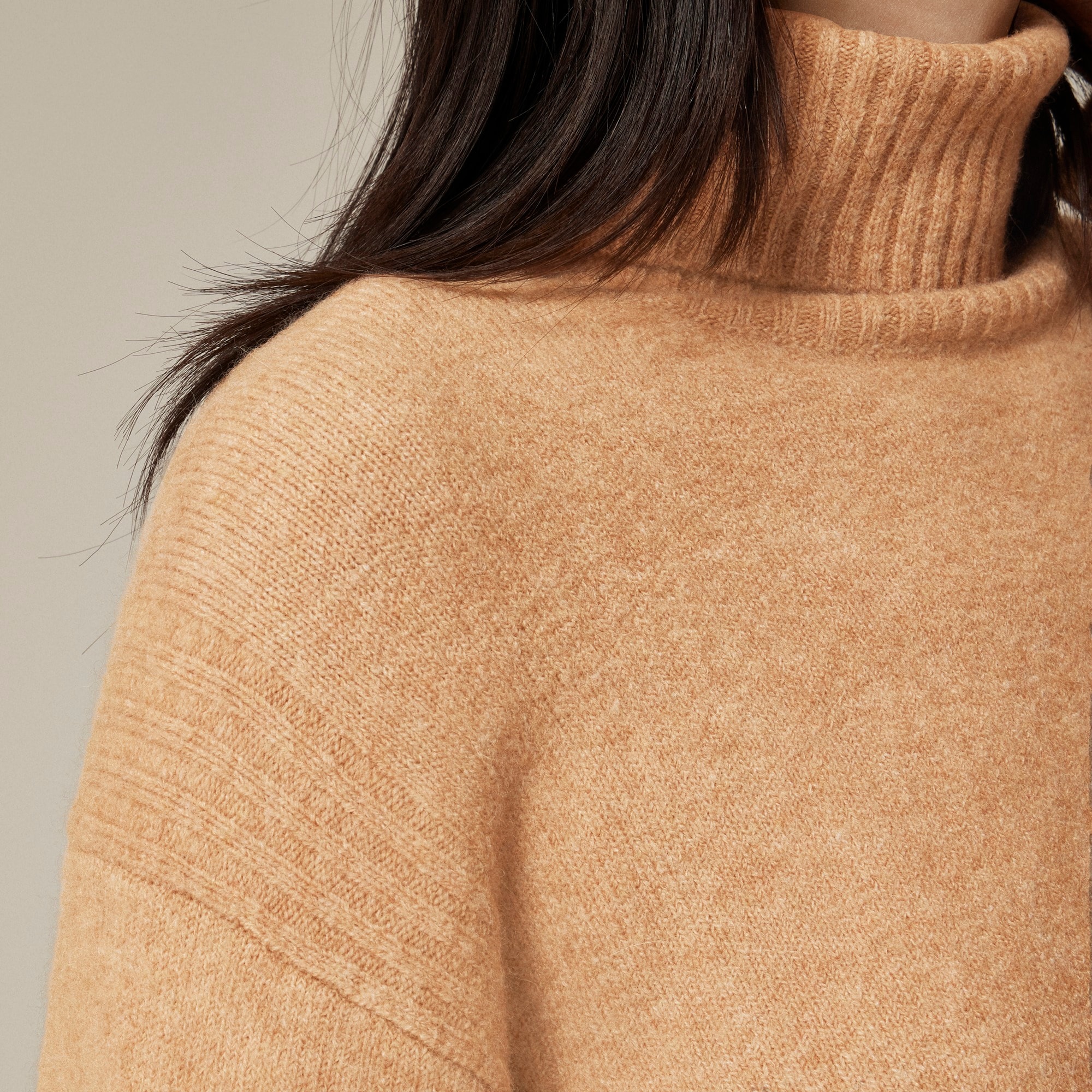 Turtleneck sweater in Supersoft yarn