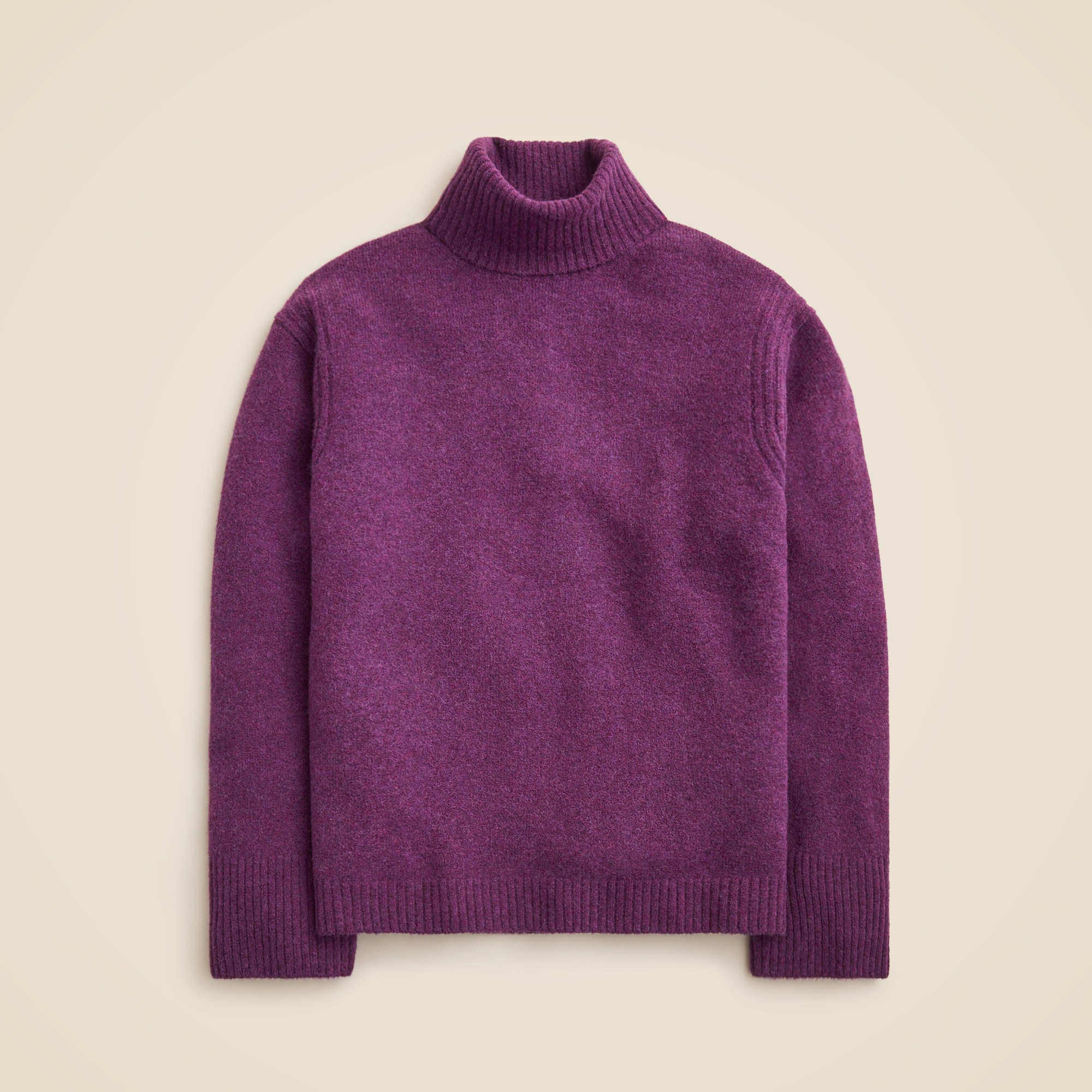 Turtleneck sweater in Supersoft yarn