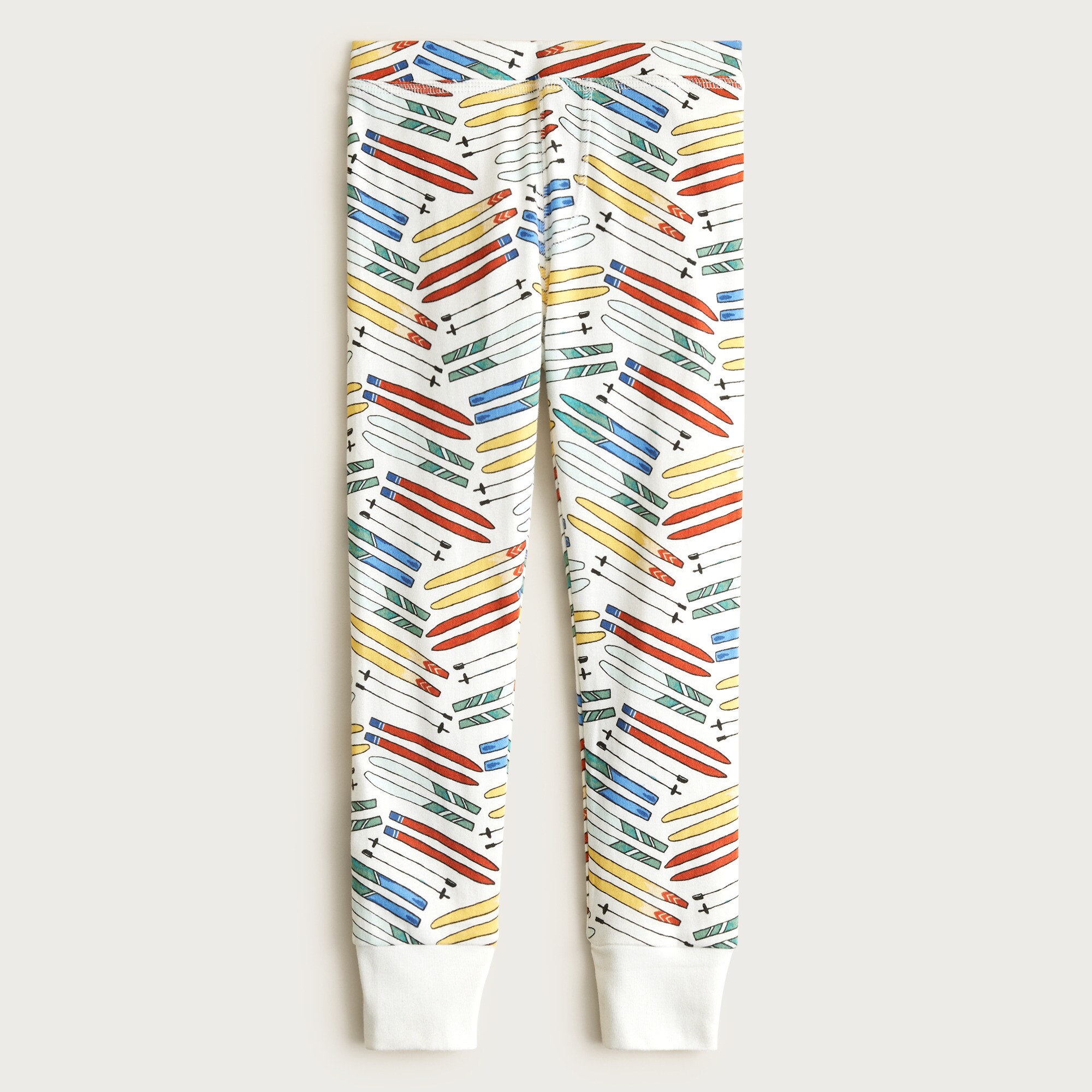 Kids' long-sleeve printed pajama set