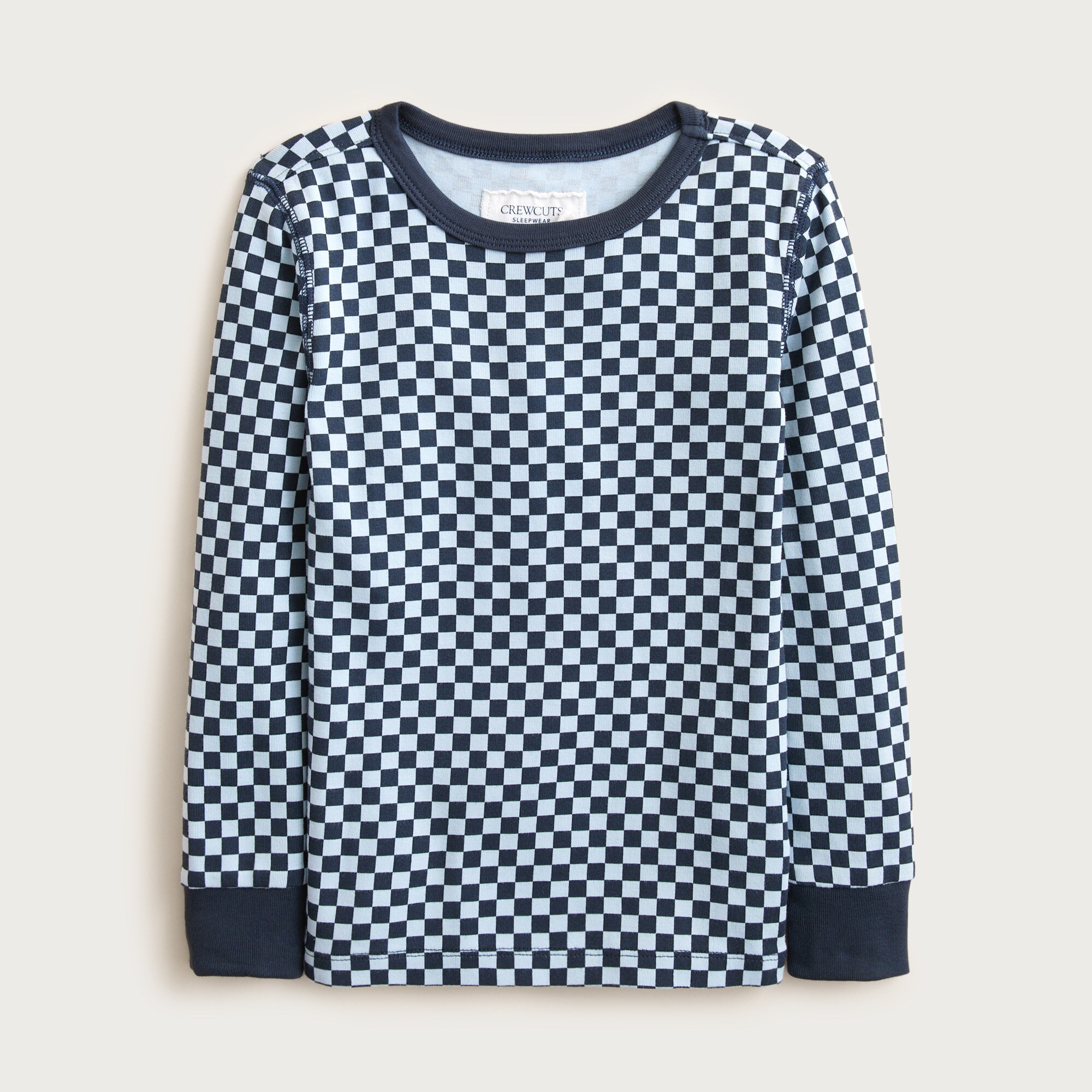Kids' long-sleeve printed pajama set