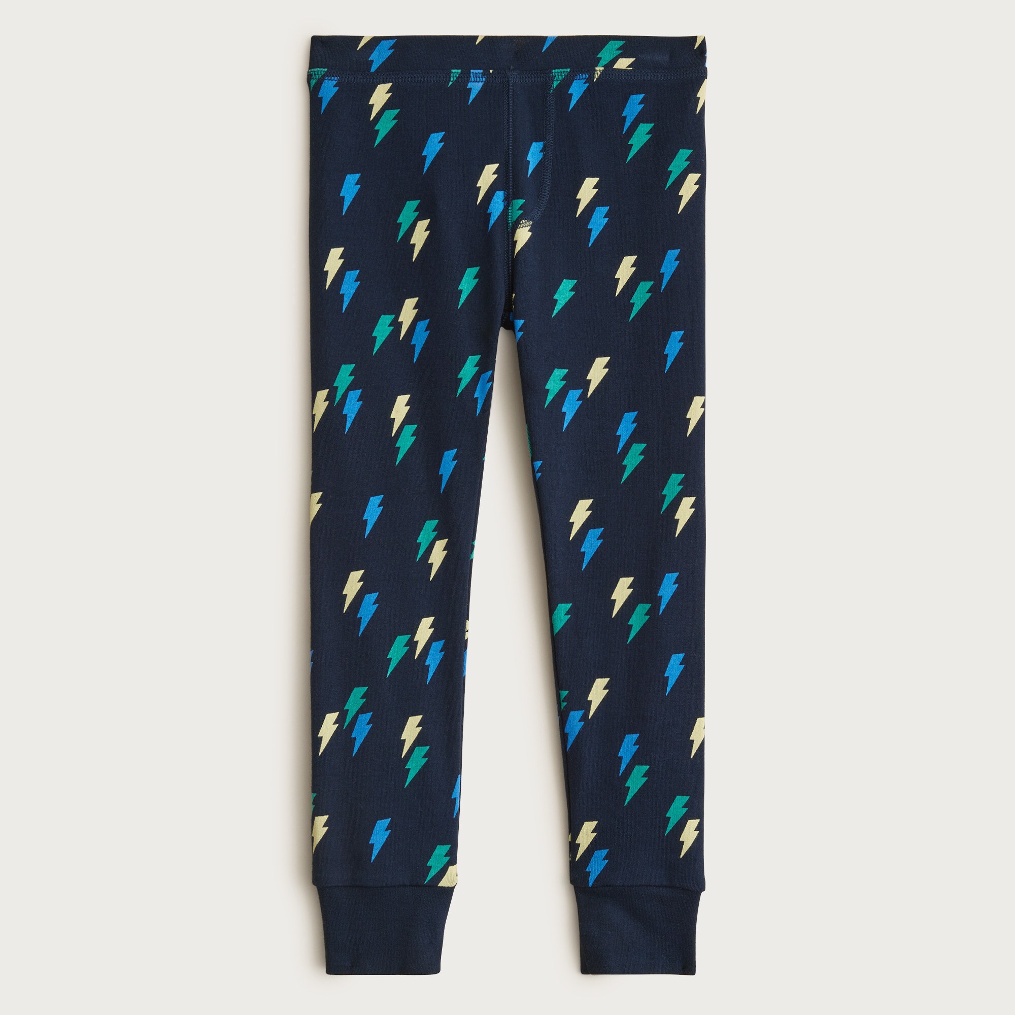 Kids' long-sleeve printed pajama set