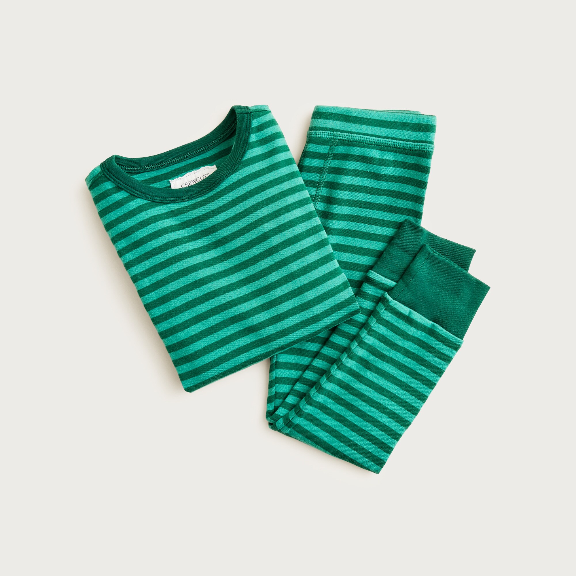 kids' long-sleeve printed pajama set for boys