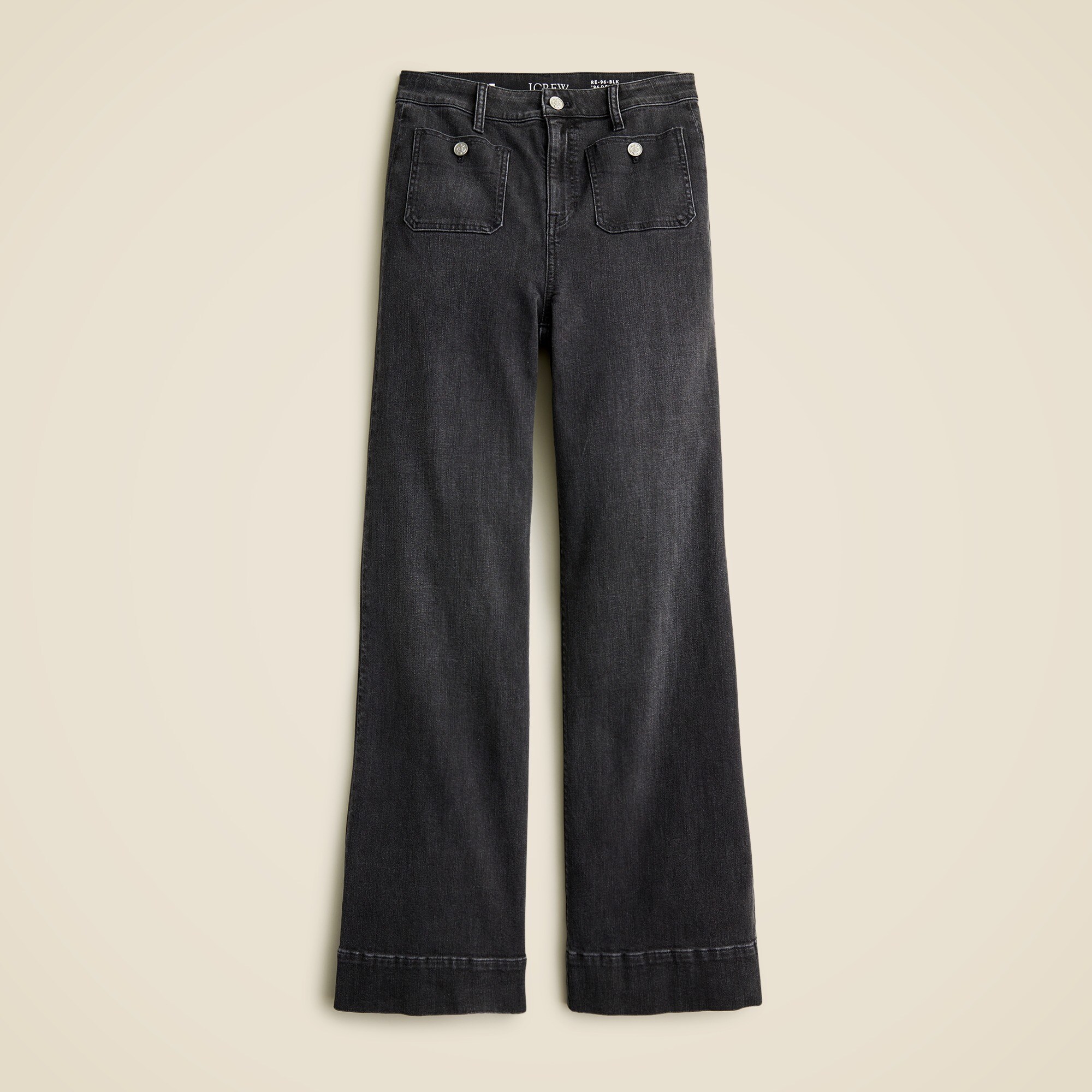 J.Crew: Sailor Denim Trouser In 1996 Semi-stretch For Women