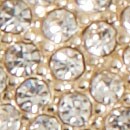 Pav&eacute; heart statement earrings CRYSTAL factory: pav&eacute; heart statement earrings for women