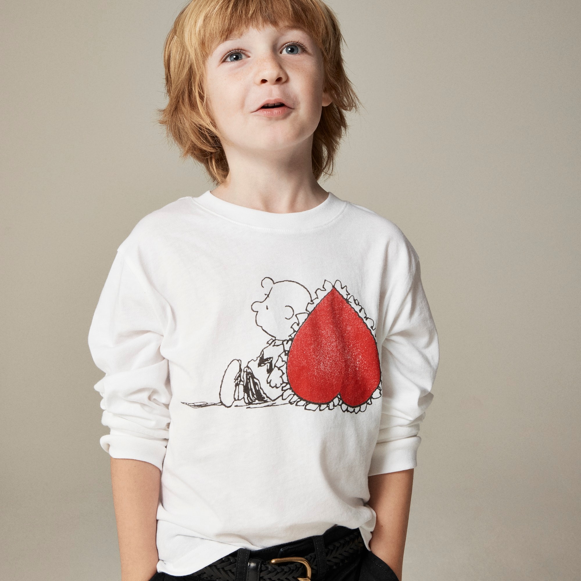 boys Kids' Peanuts&reg; X Crewcuts Charlie Brown graphic T-shirt