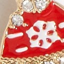 Holiday stud earrings set-of-three MULTI factory: holiday stud earrings set-of-three for women