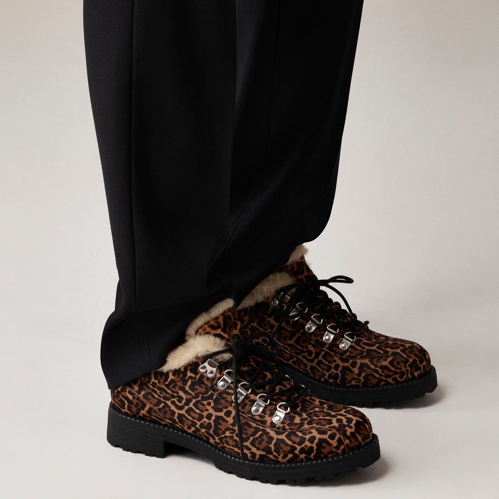  Nordic ankle boots in calf hair