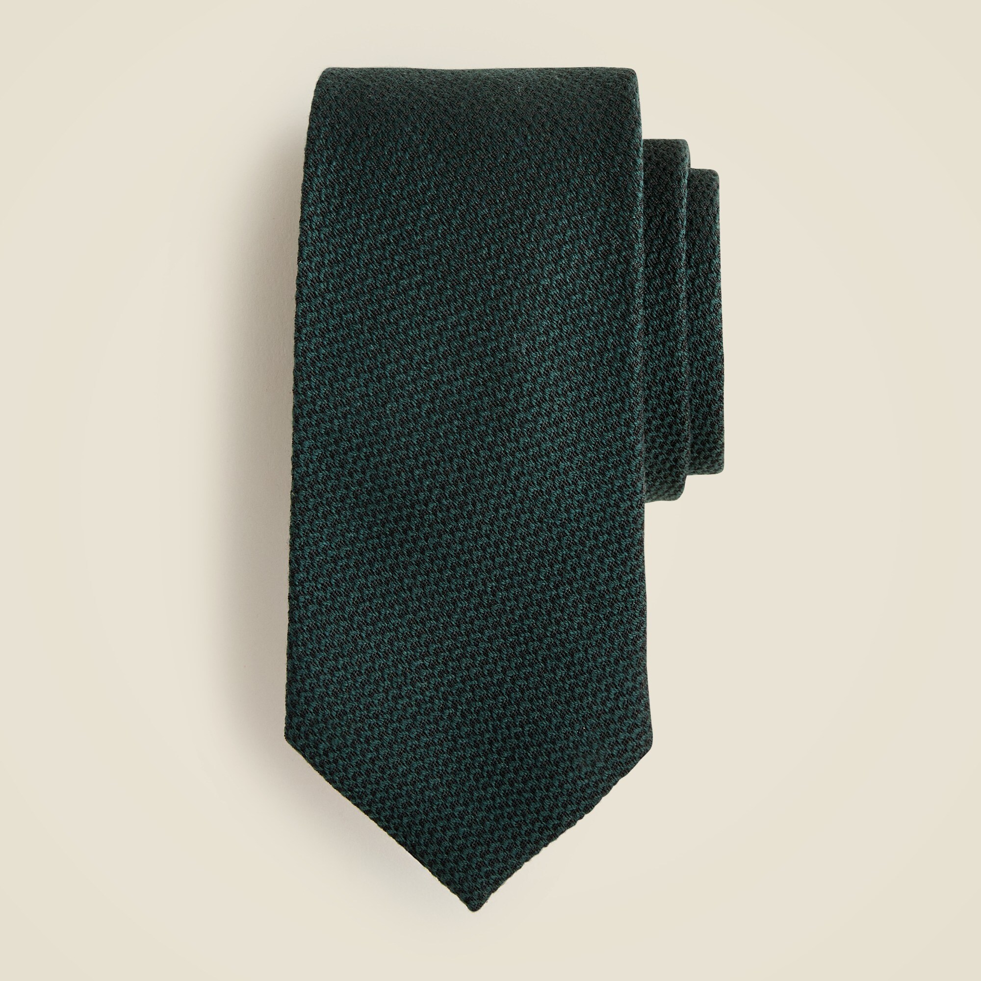 English cotton-wool blend tie