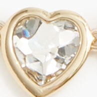Crystal heart statement necklace CRYSTAL factory: crystal heart statement necklace for women