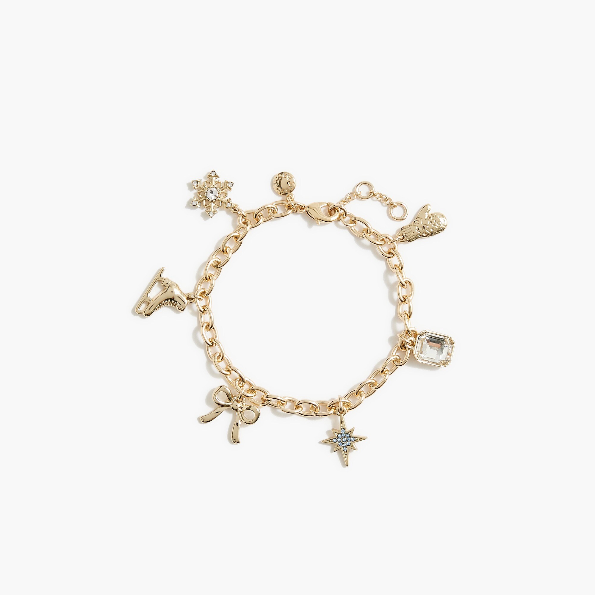 Winter charm bracelet
