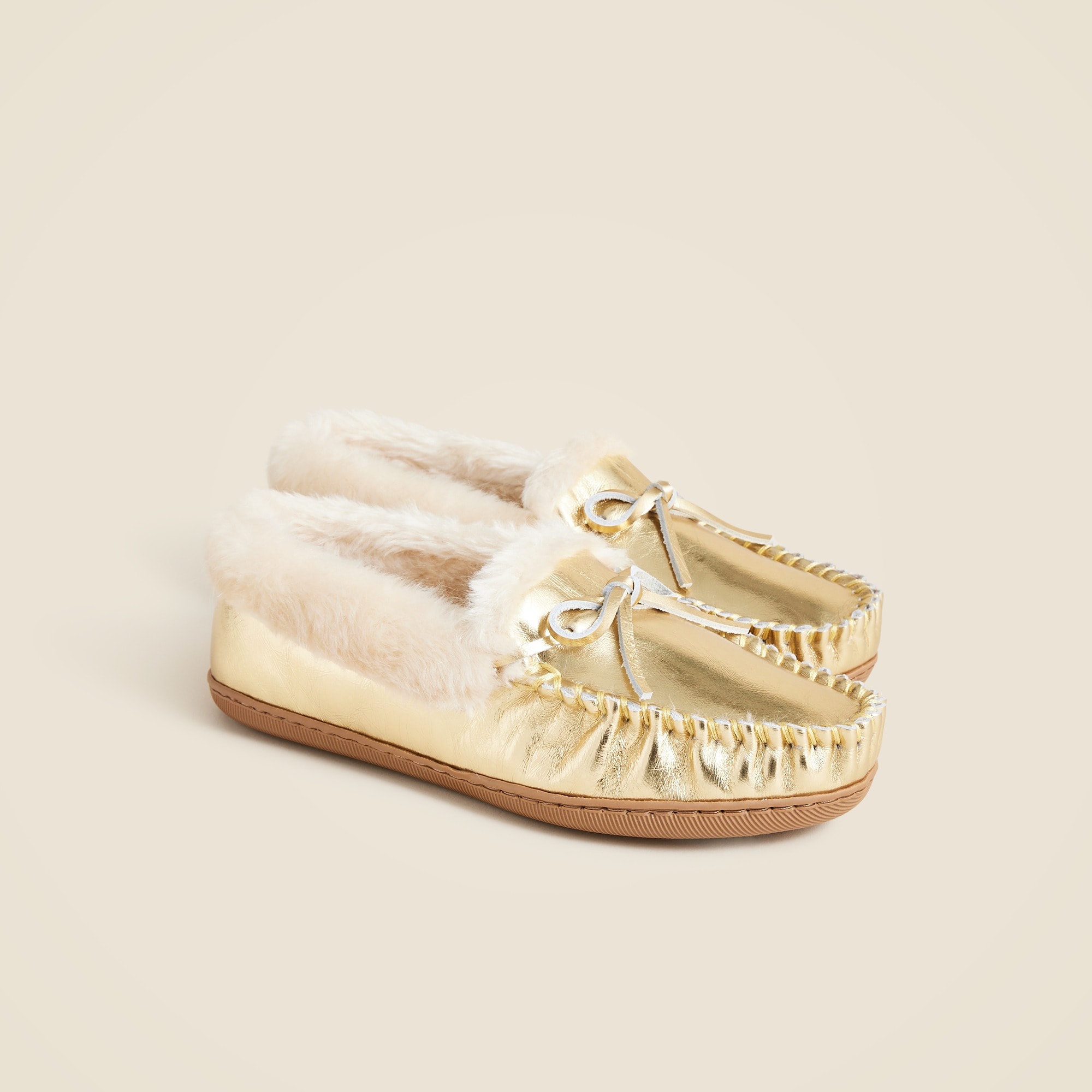 J.Crew Lodge Shoes In Metallic For Women