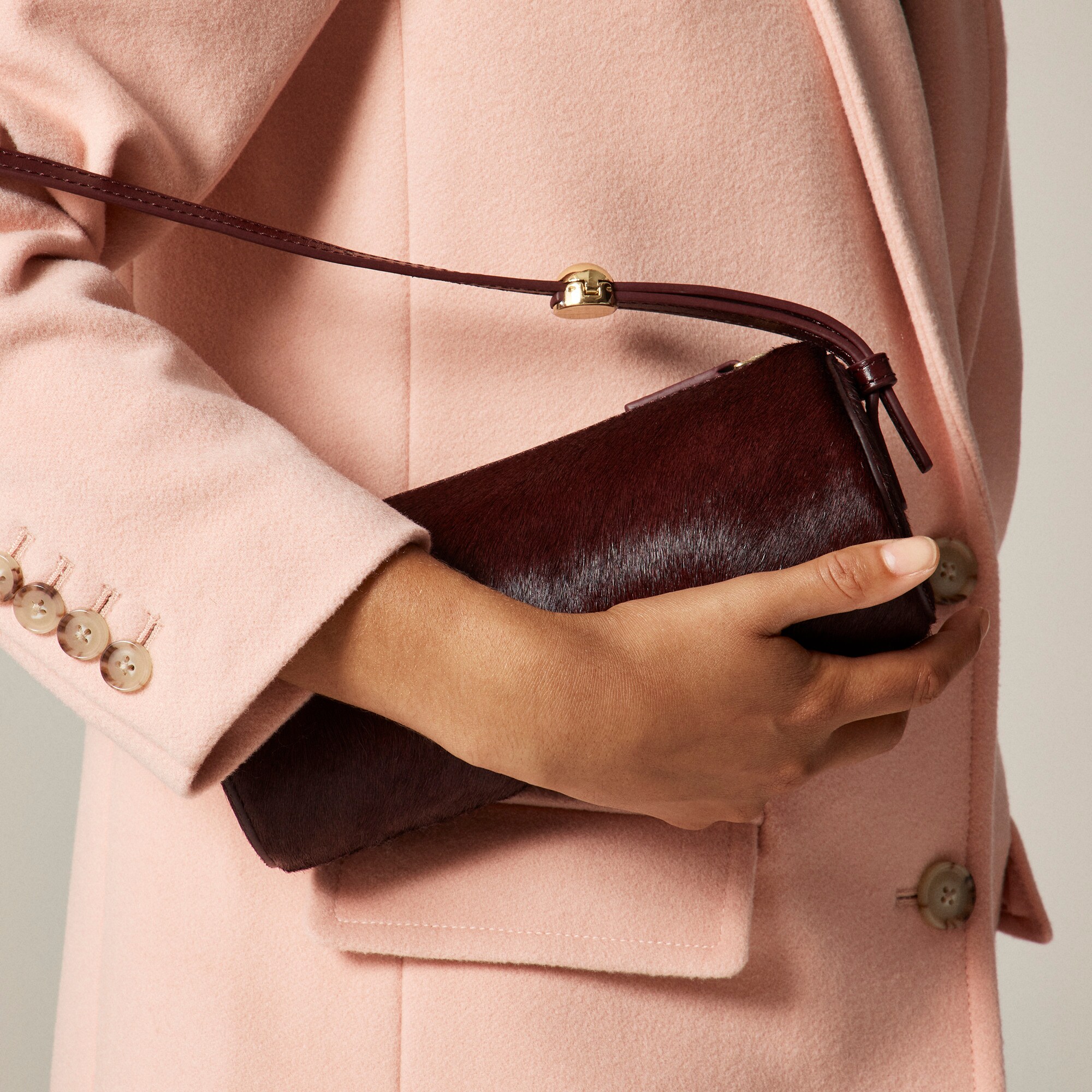 Bordeaux bag in calf hair - thumbnail 2