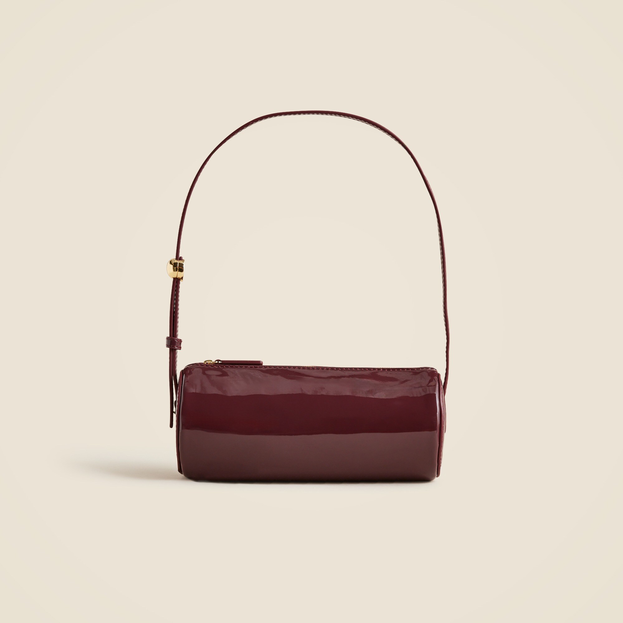 Bordeaux bag in patent leather