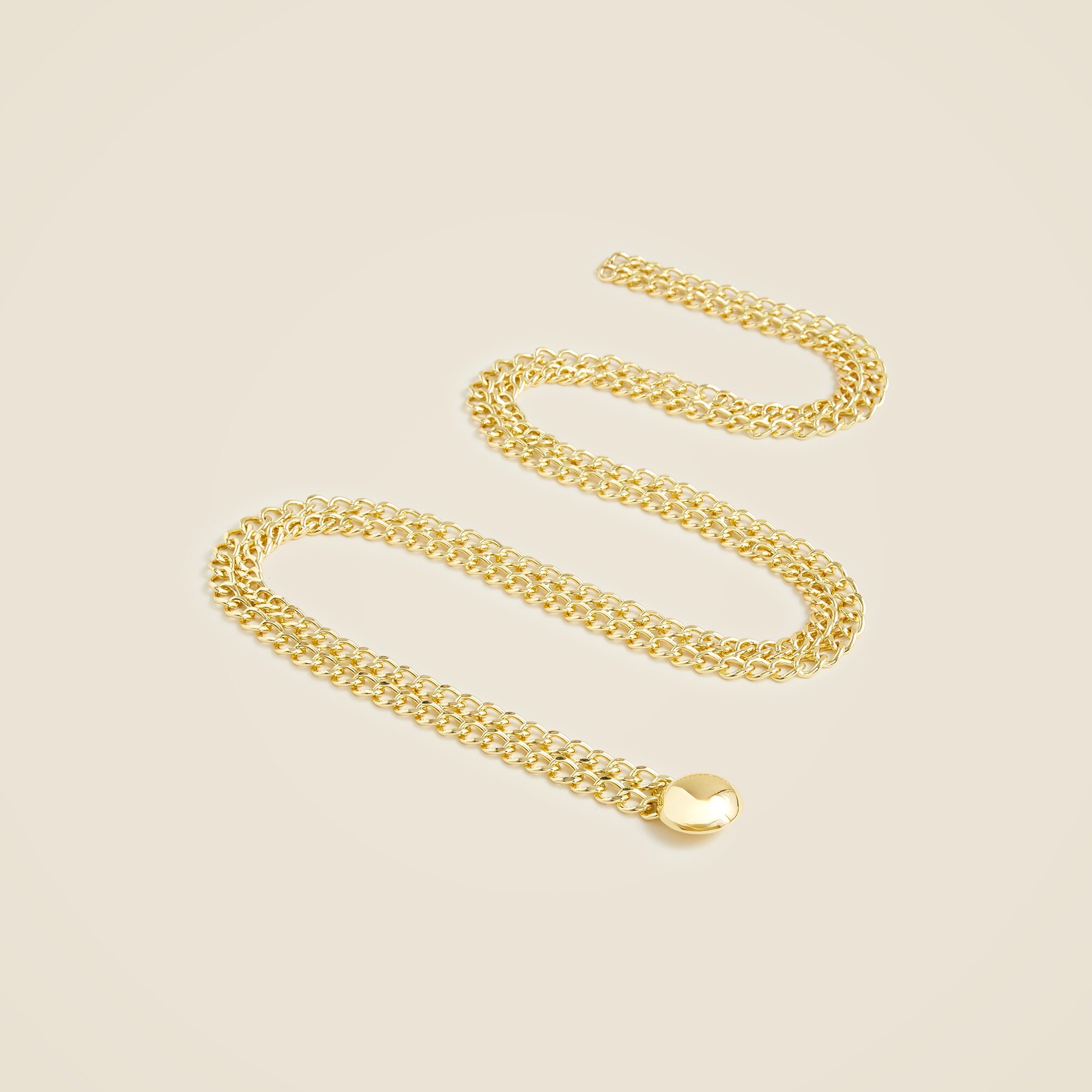 Double-chain belt