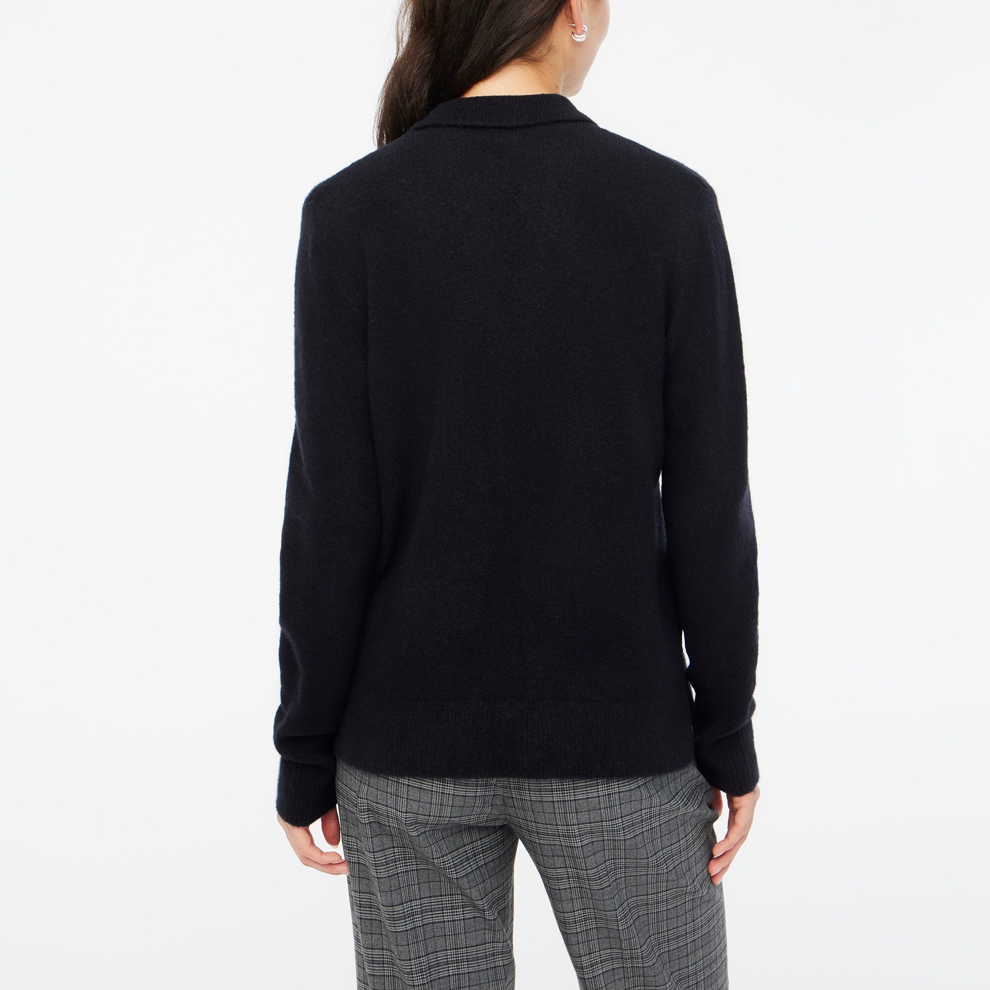 Sweater-polo in extra-soft yarn