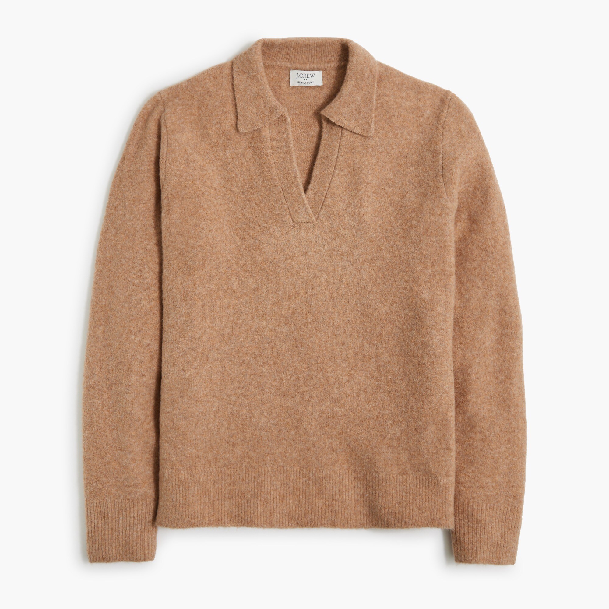 Sweater-polo in extra-soft yarn
