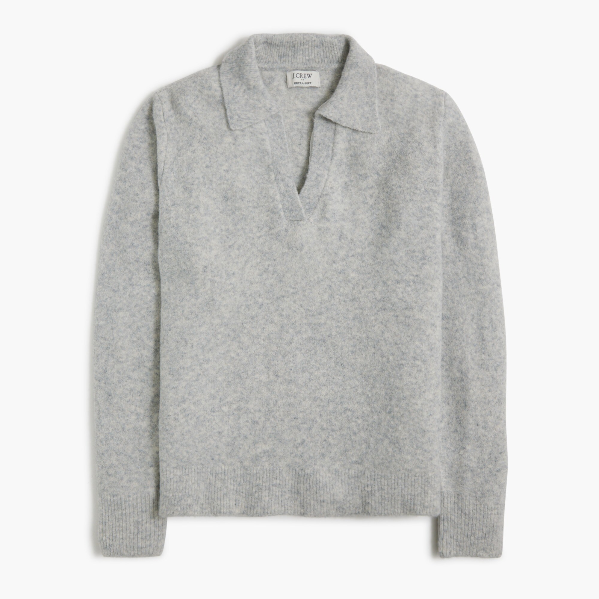 Sweater-polo in extra-soft yarn