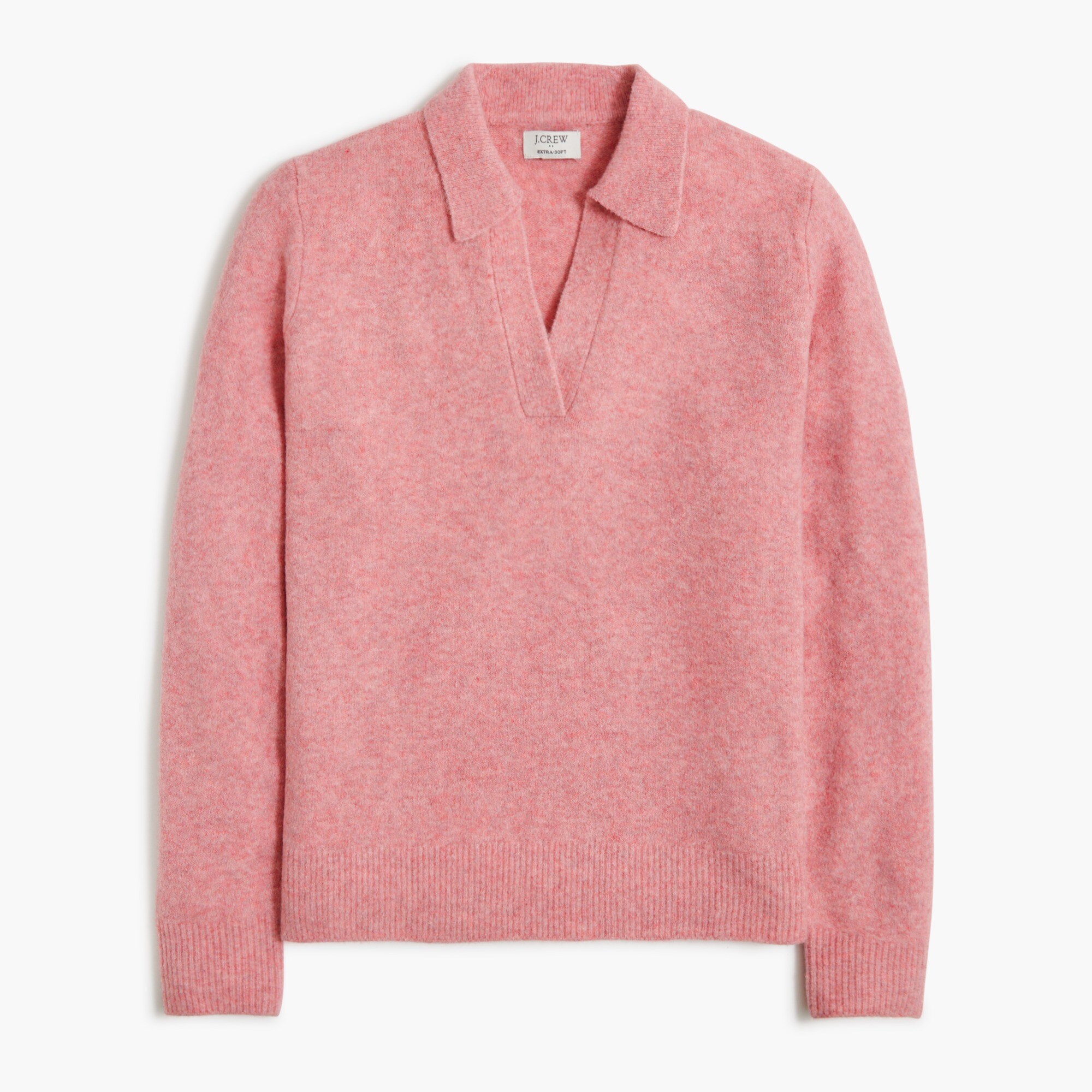 Sweater-polo in extra-soft yarn