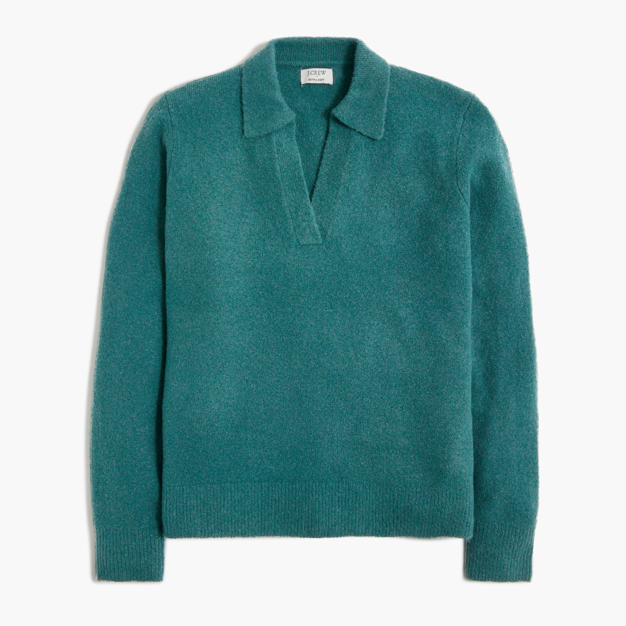  Sweater-polo in extra-soft yarn