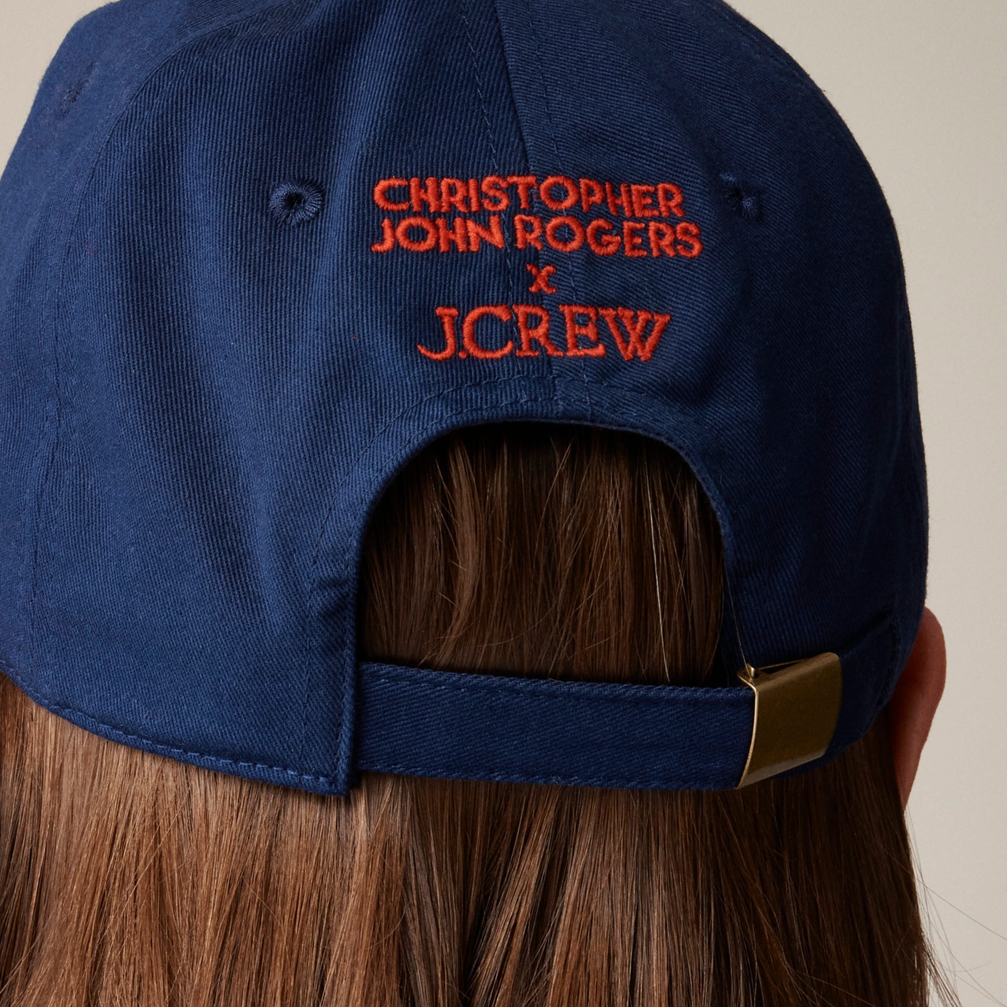 Christopher John Rogers X J.Crew baseball hat