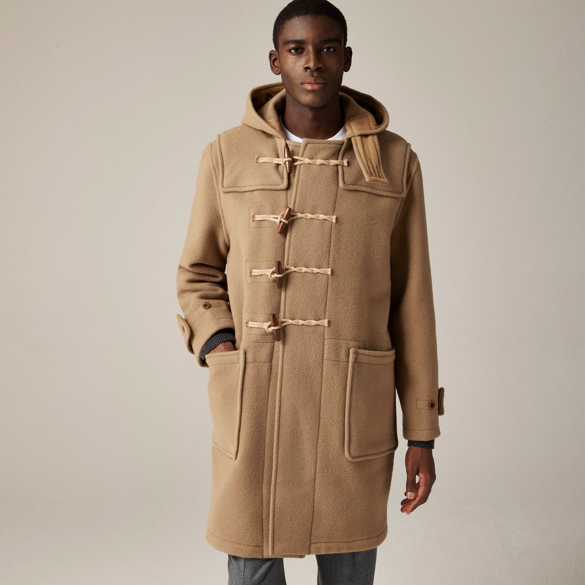 Gloverall® X J.Crew Monty duffel coat in wool blend
