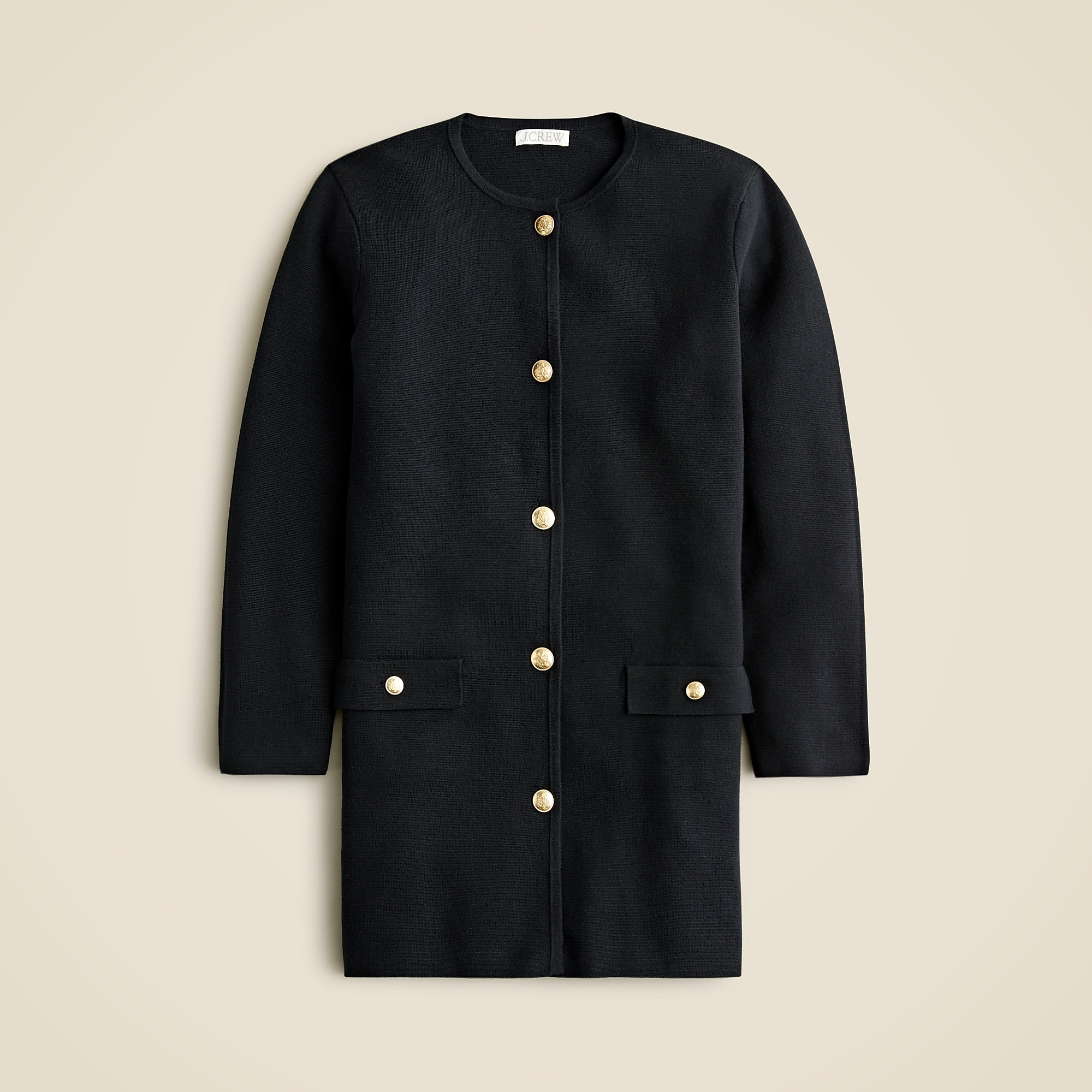 Long Giselle sweater blazer
