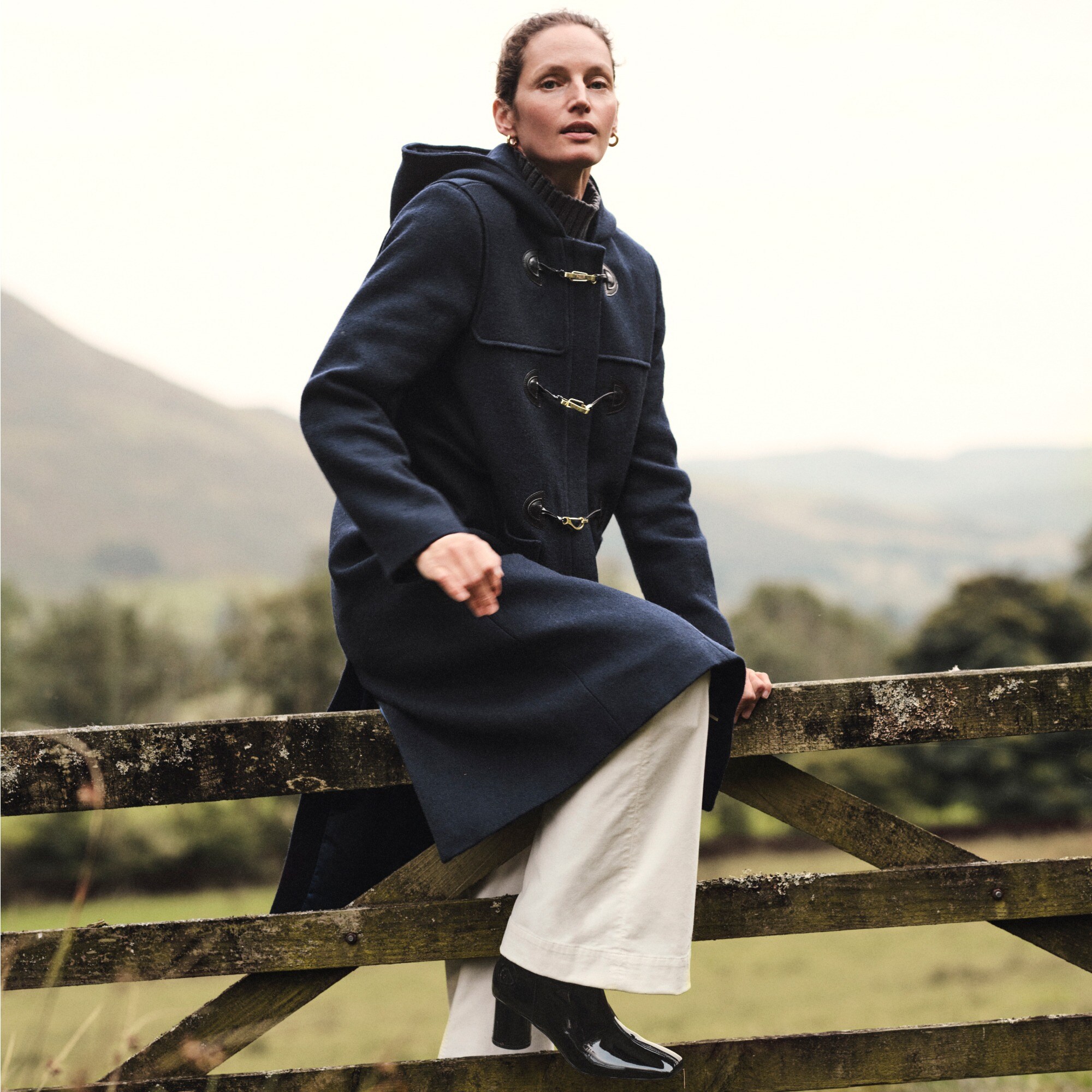 ジャケット・アウター 1LDK I STORM COAT NAVY SIZE 2 Collection Toggle Coat In Italian Wool-blend Melton For