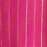 Girls' tiered metallic-stripe beach dress RADIANT  FUCHSIA SILVE
