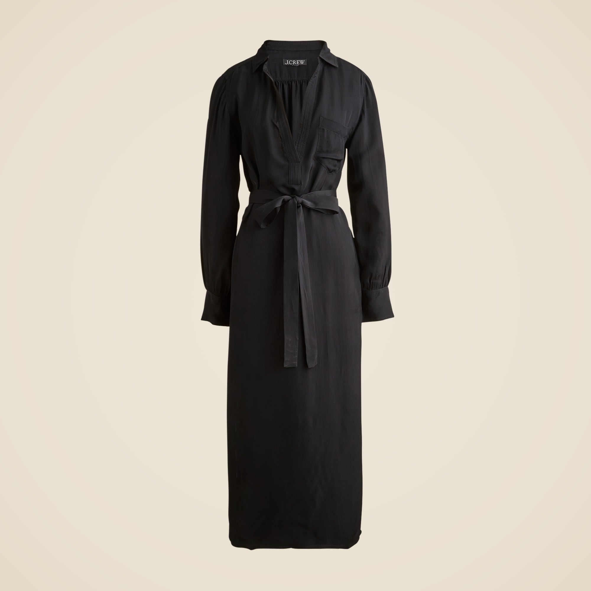 Bungalow dress in drapey viscose twill
