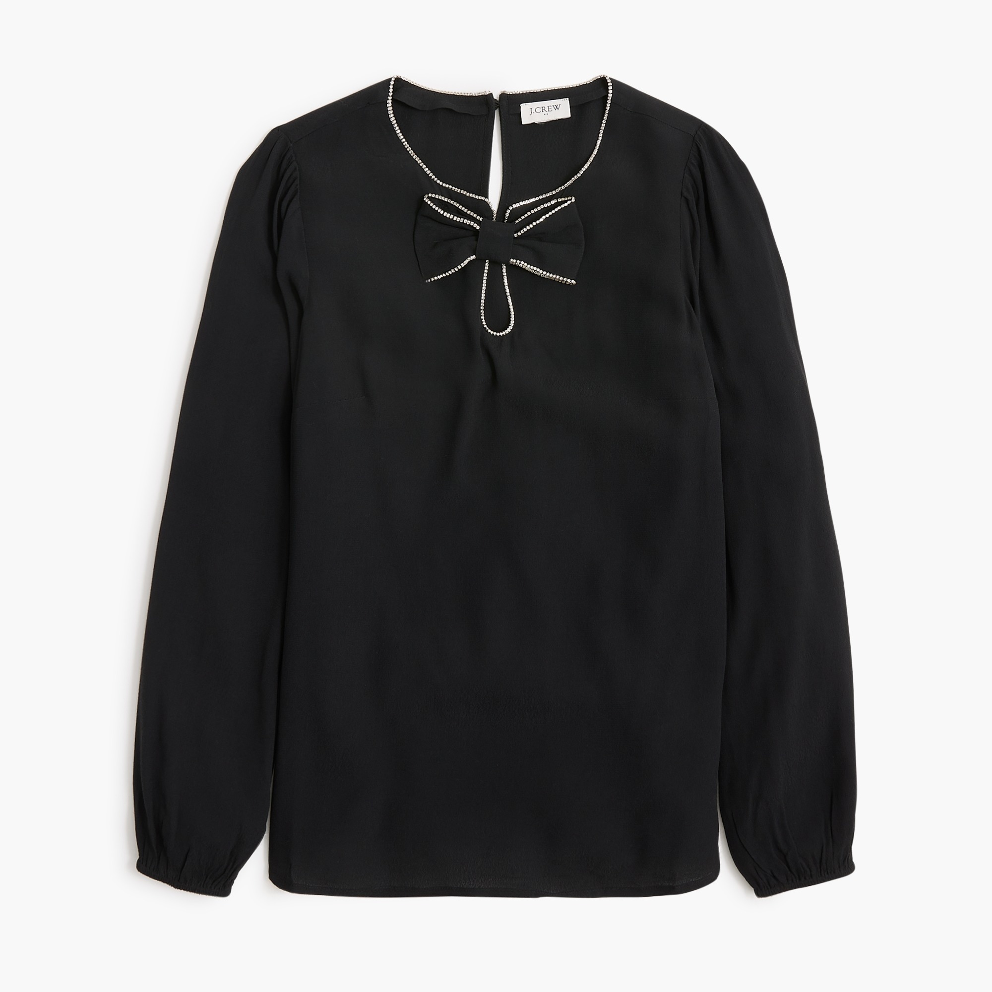 Jeweled bow top